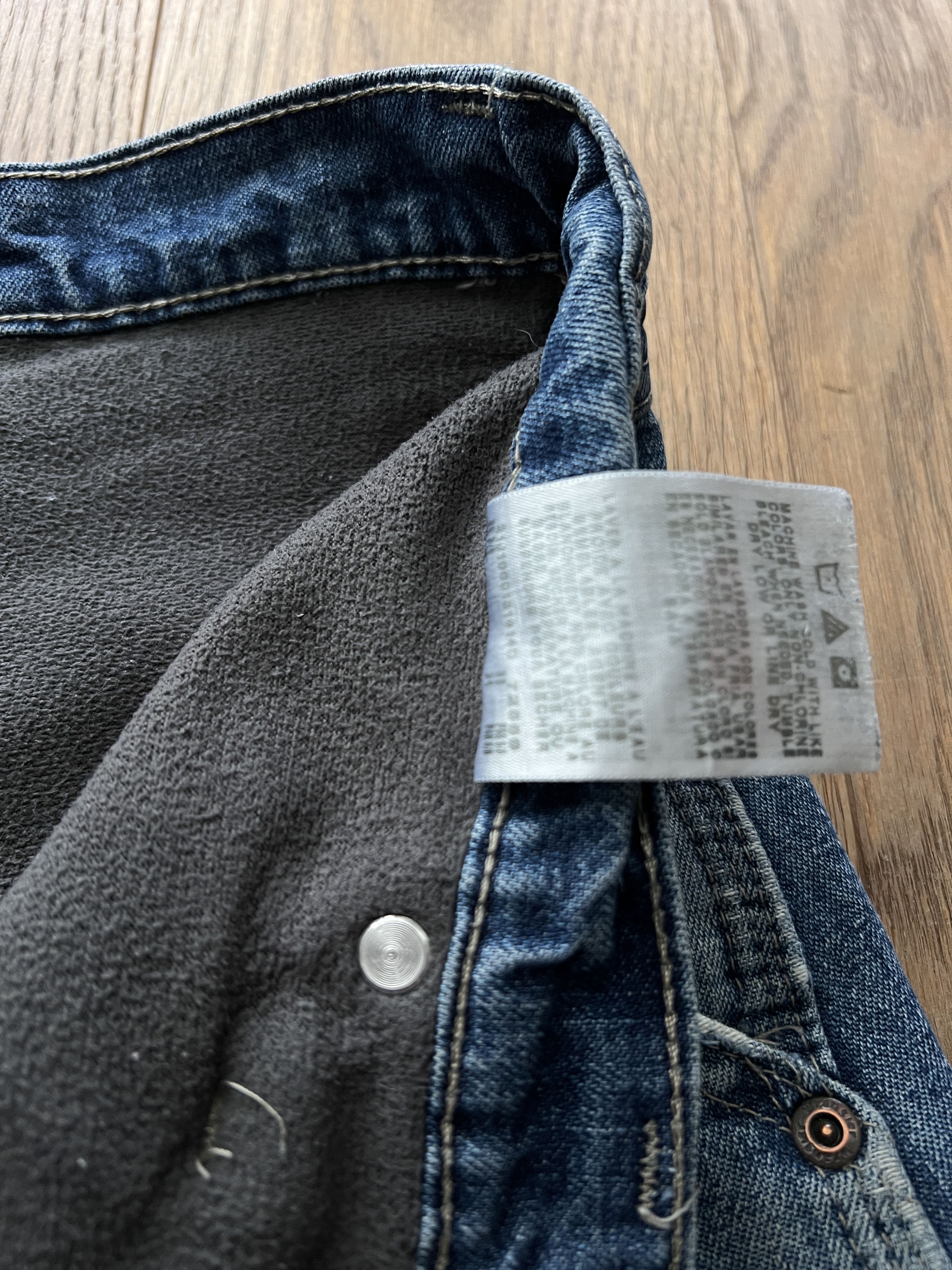 Wrangler Crazy! Wrangler vintage 90s carpenter fleece denim workpants Size US 36 / EU 52 - 13 Thumbnail