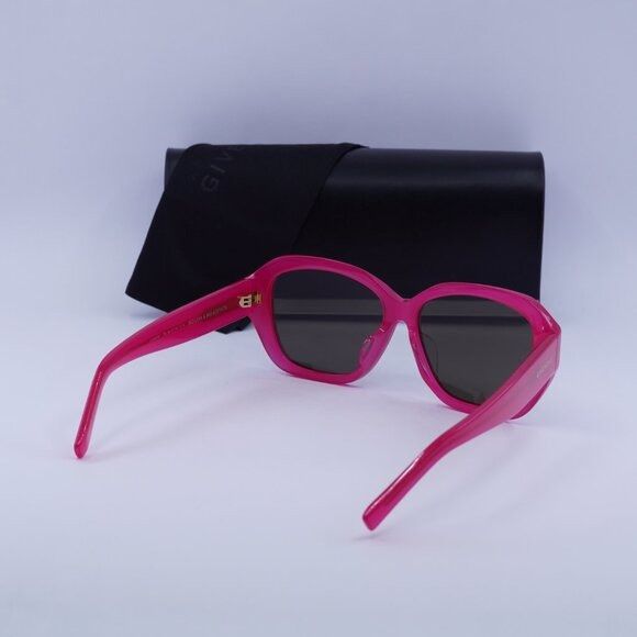 Givenchy 🕶️ New Givenchy GV40075F 75E Fuxia/Grey Sunglasses Size ONE SIZE - 10 Thumbnail