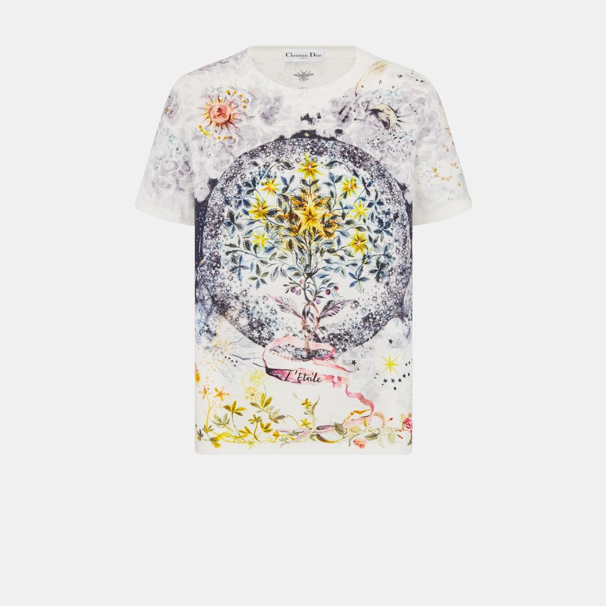 Dior o1bcso1str0225 T-Shirt in White Size S / US 4 / IT 40 - 1 Thumbnail
