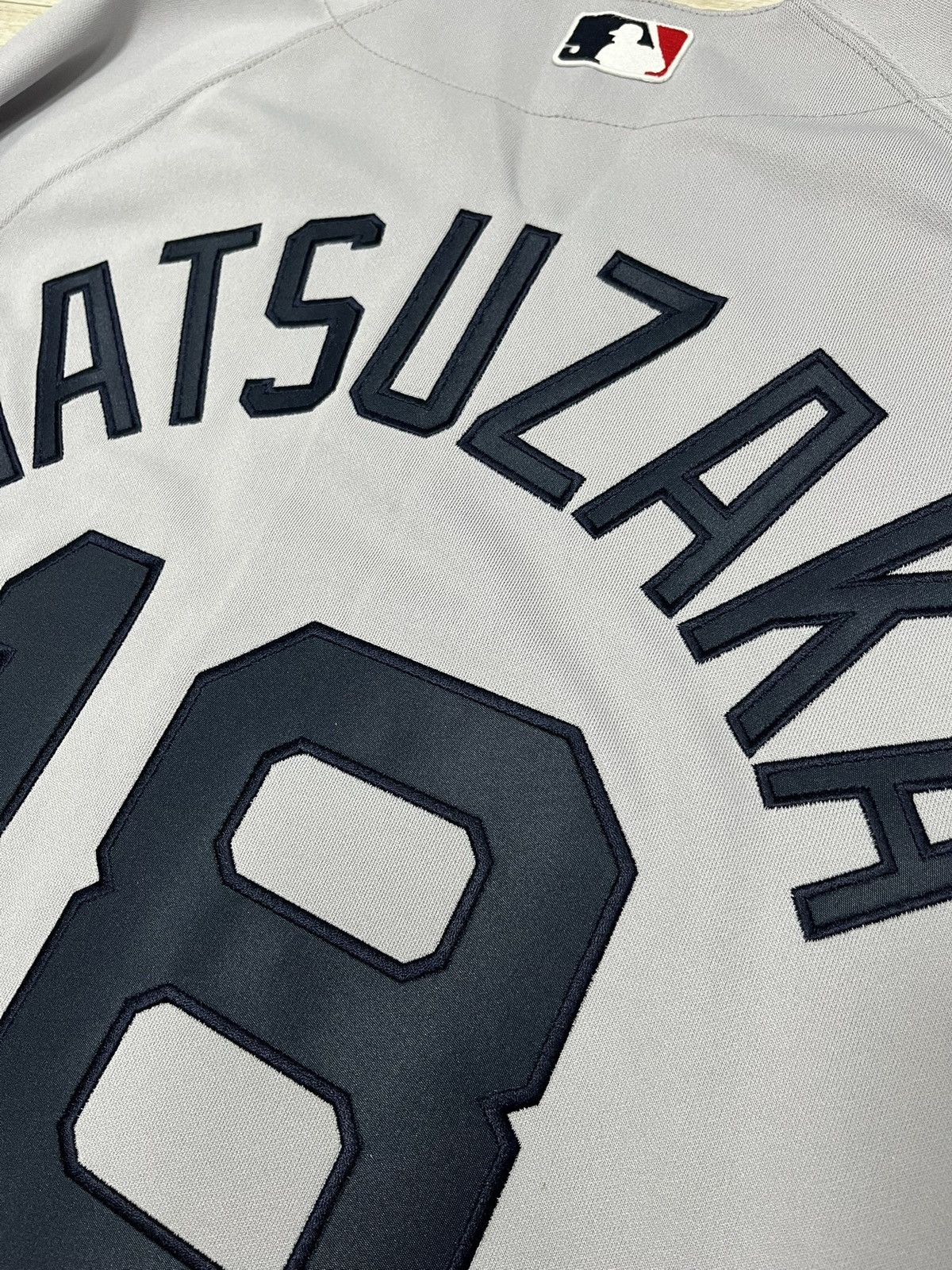 Majestic Matsuzaka Boston Red Sox Authentic Away Gray Jersey Size US S / EU 44-46 / 1 - 6 Thumbnail