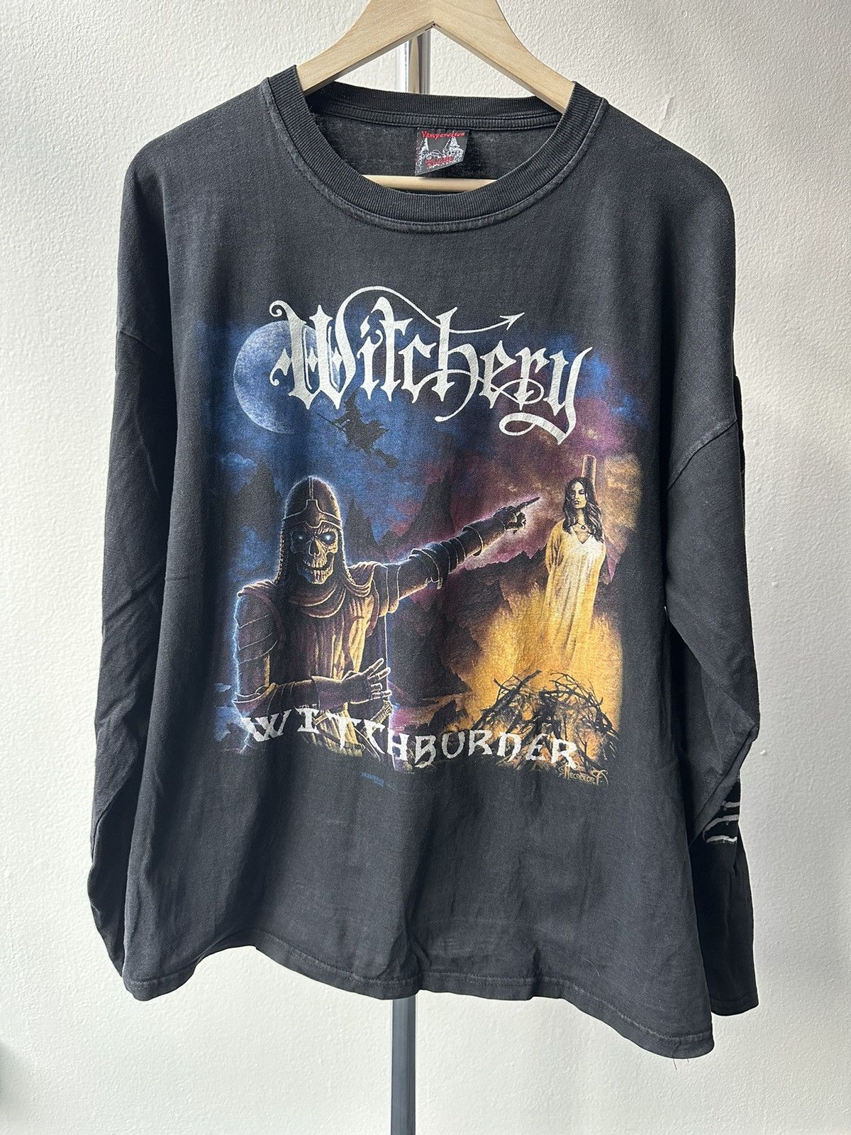 Band Tees × Vintage Vintage Witchery 1999 “Witchburner” Longsleeve 