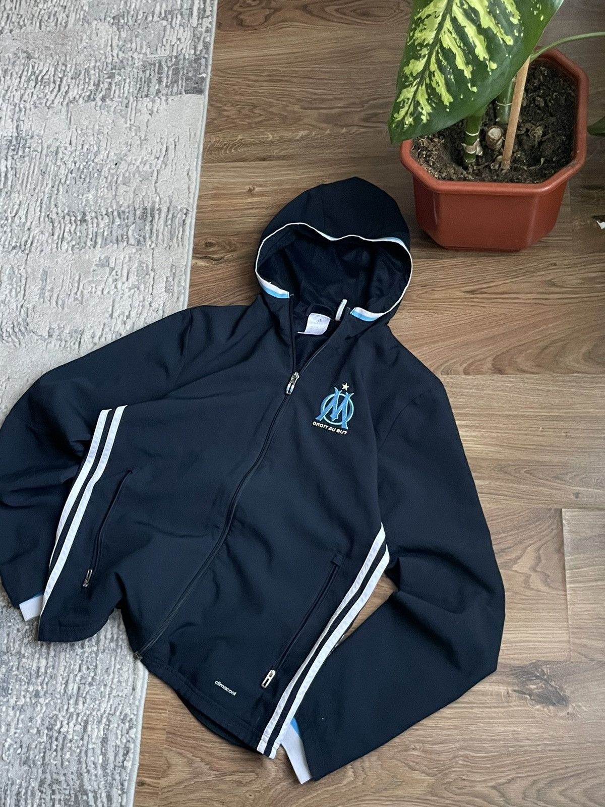 Adidas × Marsell Adidas Marseille vintage windbreaker Size US S / EU 44-46 / 1 - 3 Thumbnail