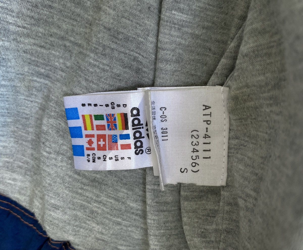 Adidas Very Rare Vintage Brand Adidas ATP Tour Nylon Hoodie 2000s Size US S / EU 44-46 / 1 - 13 Thumbnail