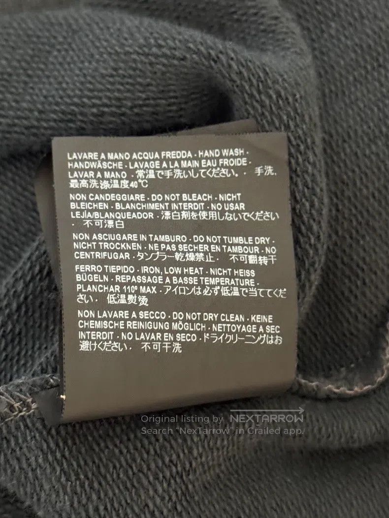 Balenciaga Balenciaga Washed gray sinner sweatshirt Size US S / EU 44-46 / 1 - 5 Thumbnail