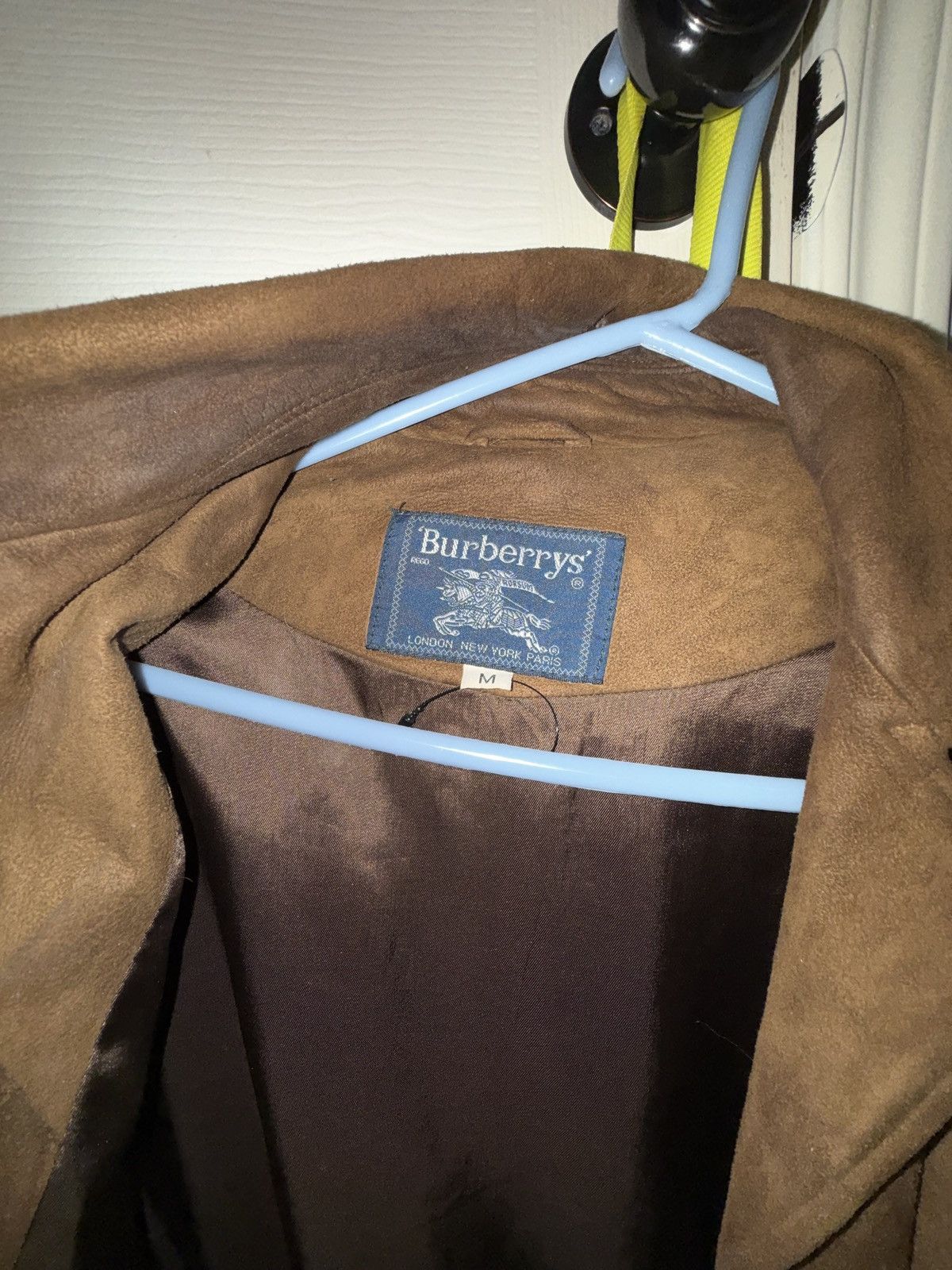 Burberrys vintage leather jacket