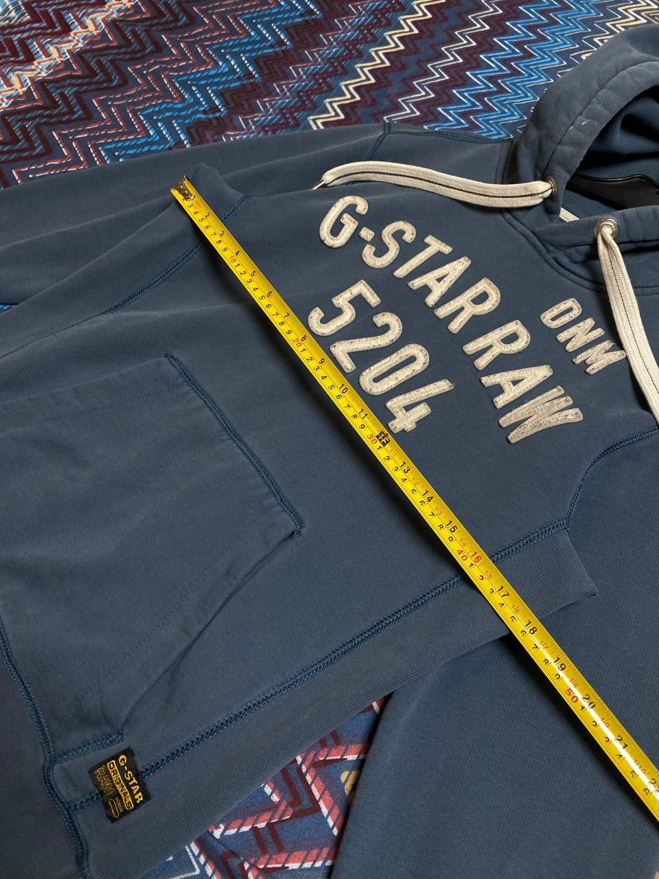 G-Star 🦂VNTG G-STAR Raw Washed Zip Up Hoodie with Rivets Size US S / EU 44-46 / 1 - 7 Thumbnail