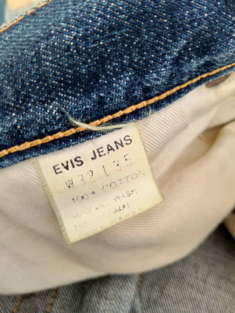 Evisu × Vintage Vintage Evis Selvedge Denim Custom Made Distressed Size US 31 - 5 Thumbnail