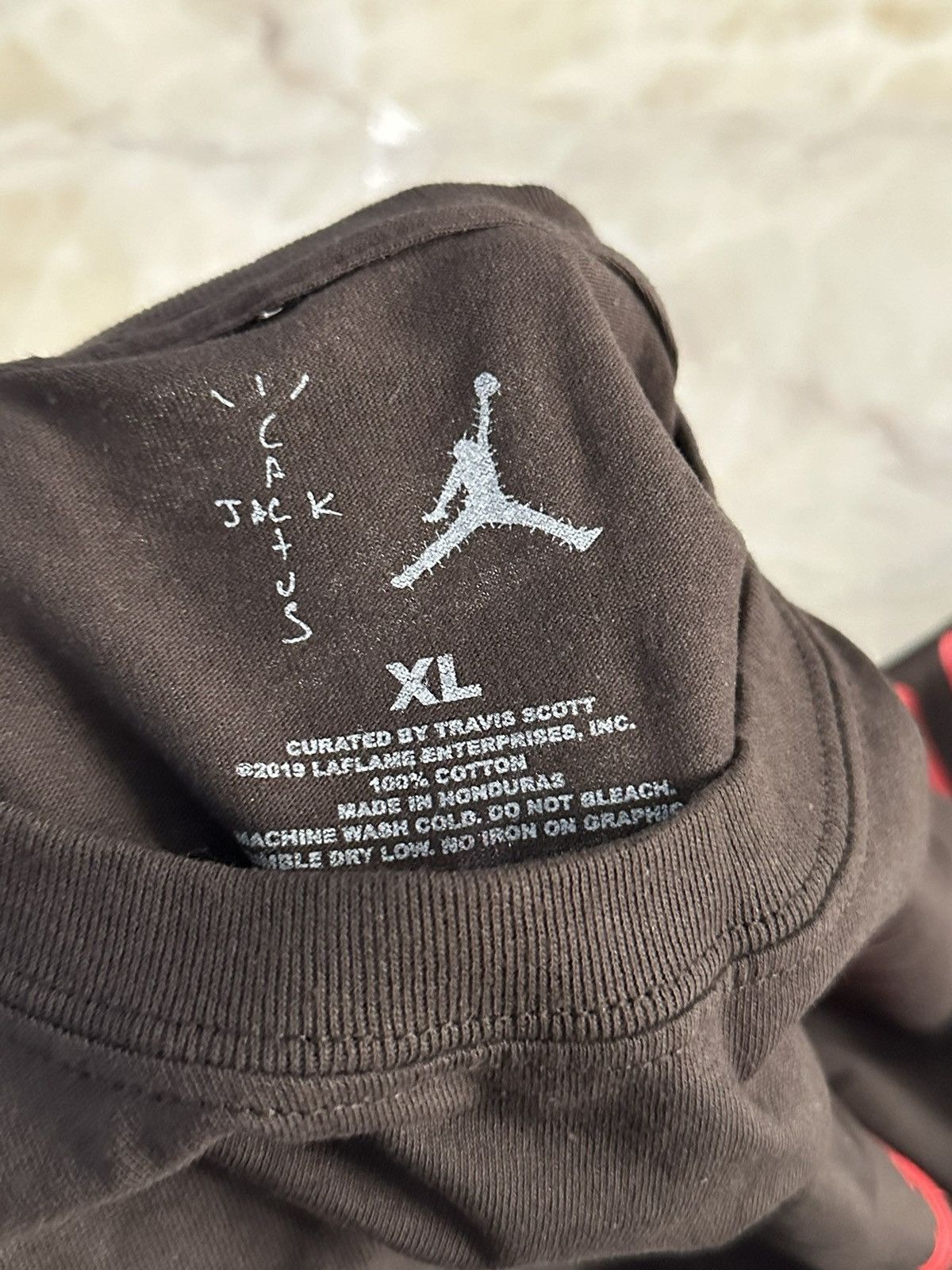 Jordan Brand × Travis Scott travis Jordan cactus Jack nike highest Jordan tee T-shirt Size US XL / EU 56 / 4 - 5 Thumbnail