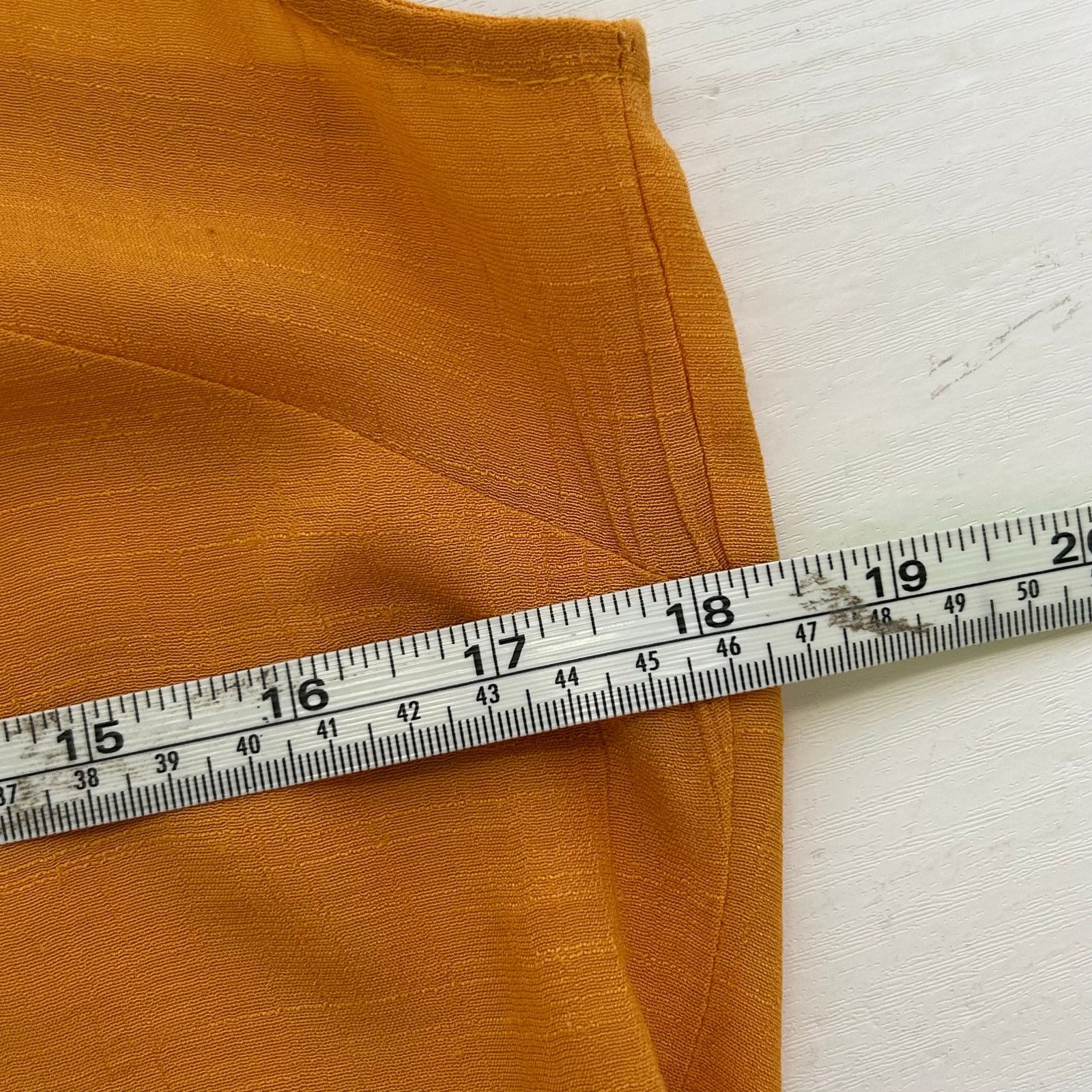 Le Chateau Le Chateau Mustard Sleeveless Henley Strappy Back Top Small Size S / US 4 / IT 40 - 5 Thumbnail