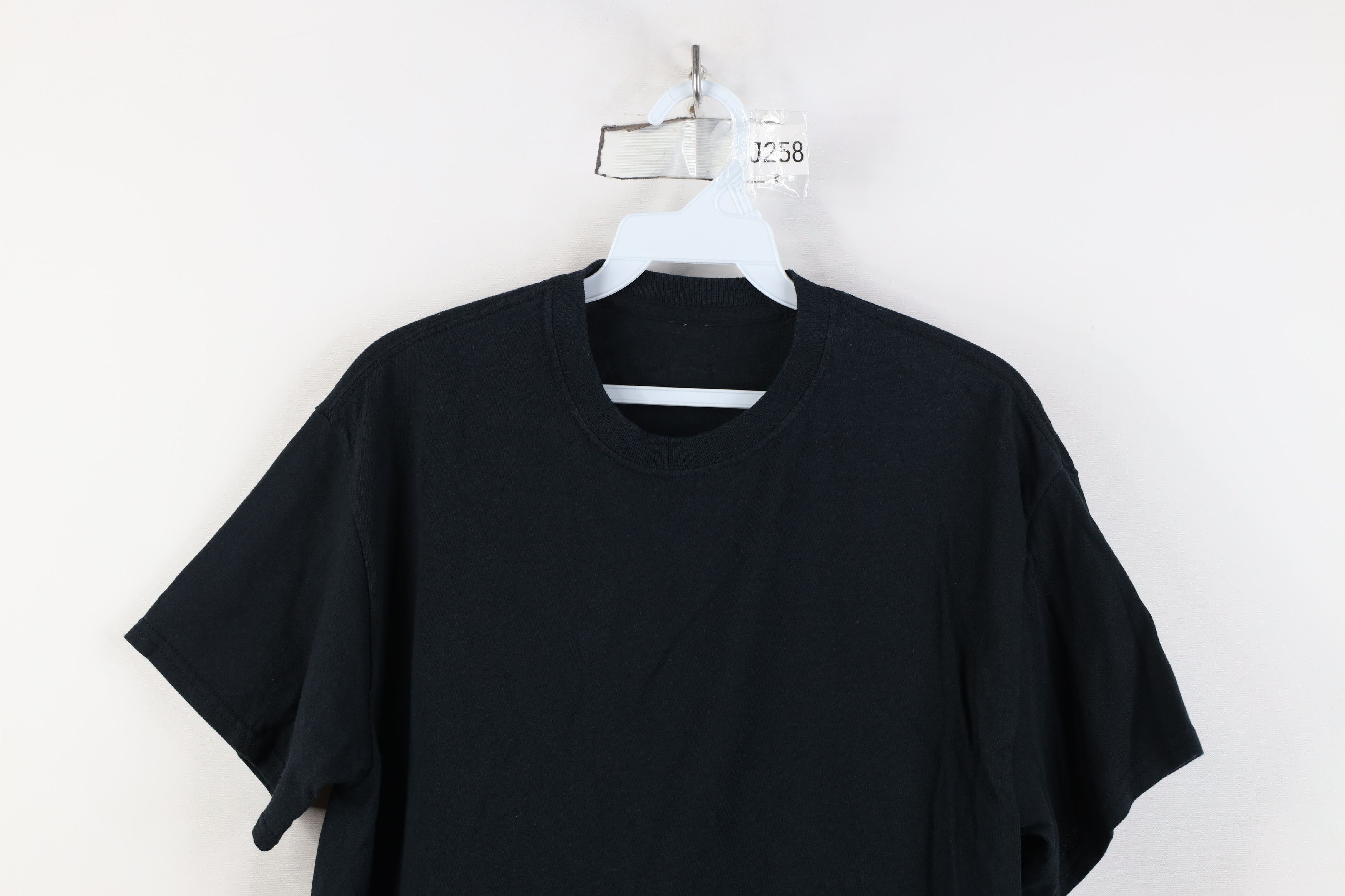 Vintage Vintage 90s Y2K Streetwear Short Sleeve T-Shirt Black Cotton Size US S / EU 44-46 / 1 - 2 Thumbnail