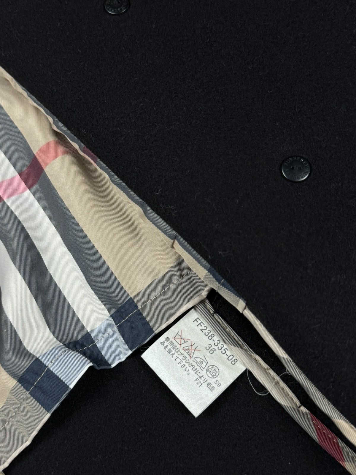 Burberry Wool coat trench Burberry original streetwear luxury item Size XS / US 0-2 / IT 36-38 - 4 Thumbnail