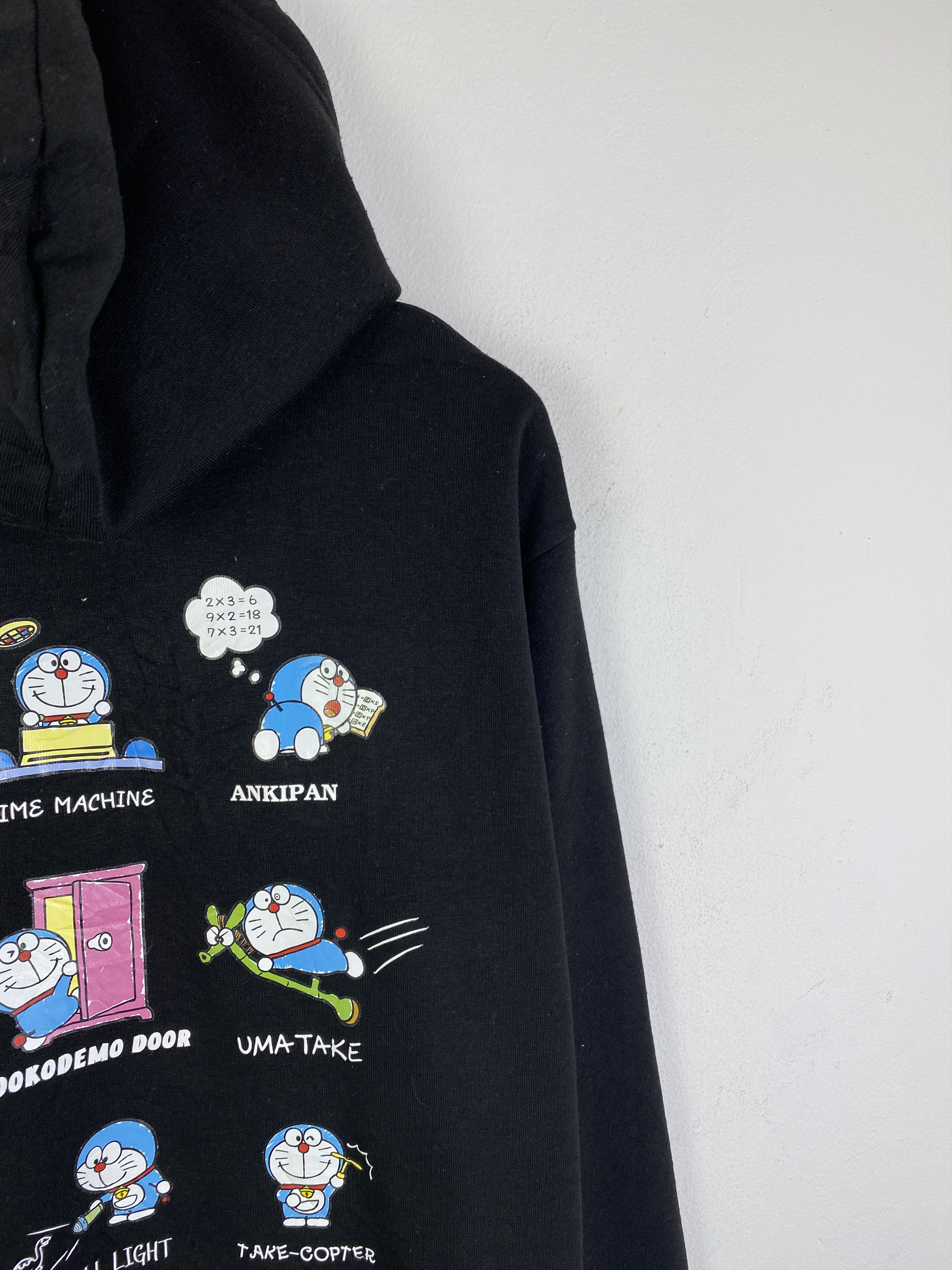 Anime Vintage Doraemon Pullover Hoodie SH0306 Size US XL / EU 56 / 4 - 13 Thumbnail