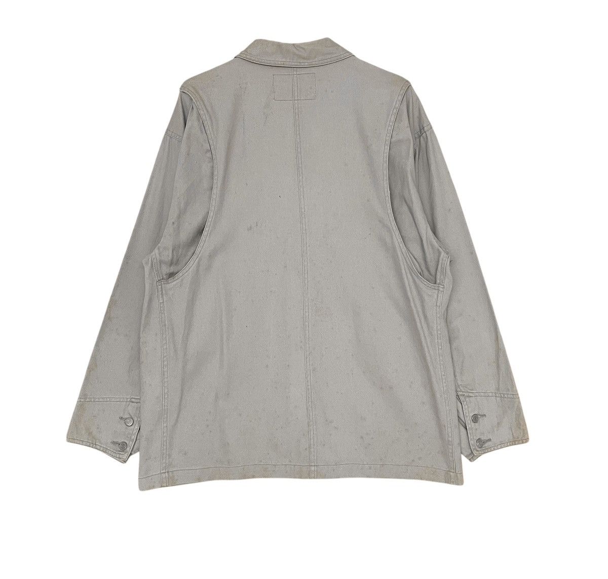 Vintage Vintage Japanese Brand Hill Crop Chore Jacket 1990s Size US M / EU 48-50 / 2 - 2 Thumbnail