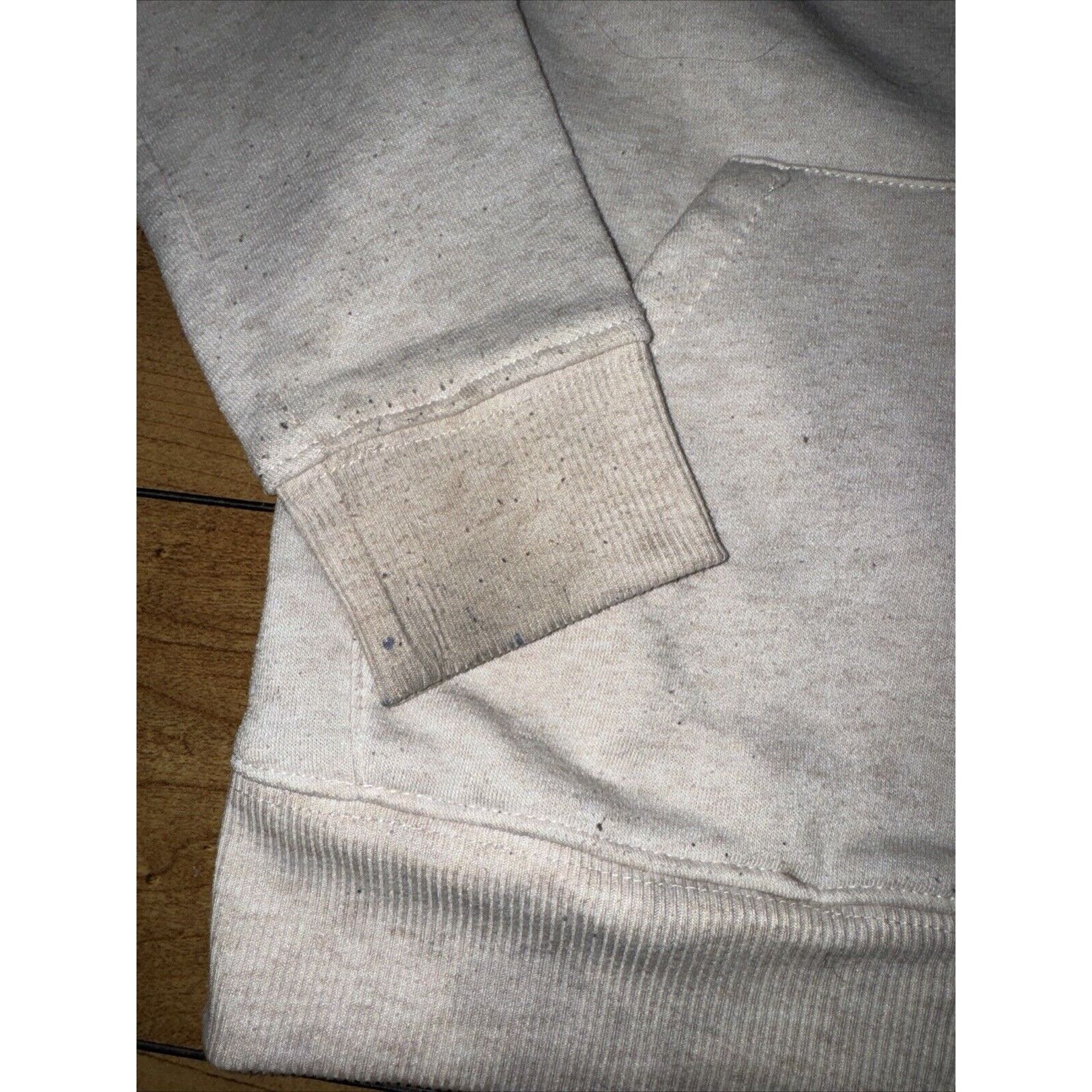 Tapout × Vintage × WWE WWE Tapout Full Zip Hoodie Cream Sweater 16x21 XXS Adult Size US XXS / EU 40 - 2 Thumbnail