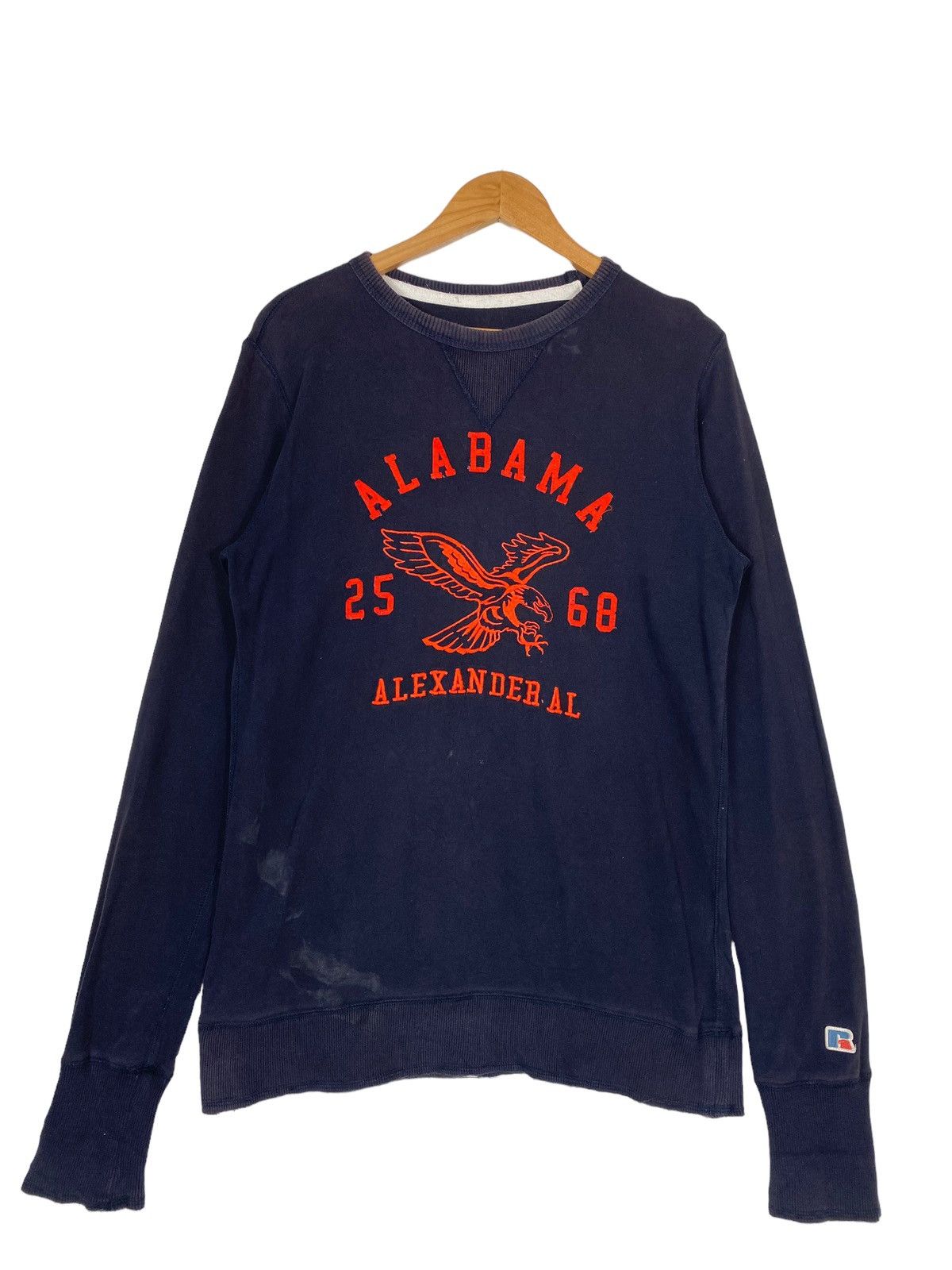 Russell Athletic Russel Athletic Alabama Alexander AL Big Logo Sweatshirt Size US M / EU 48-50 / 2 - 1 Thumbnail
