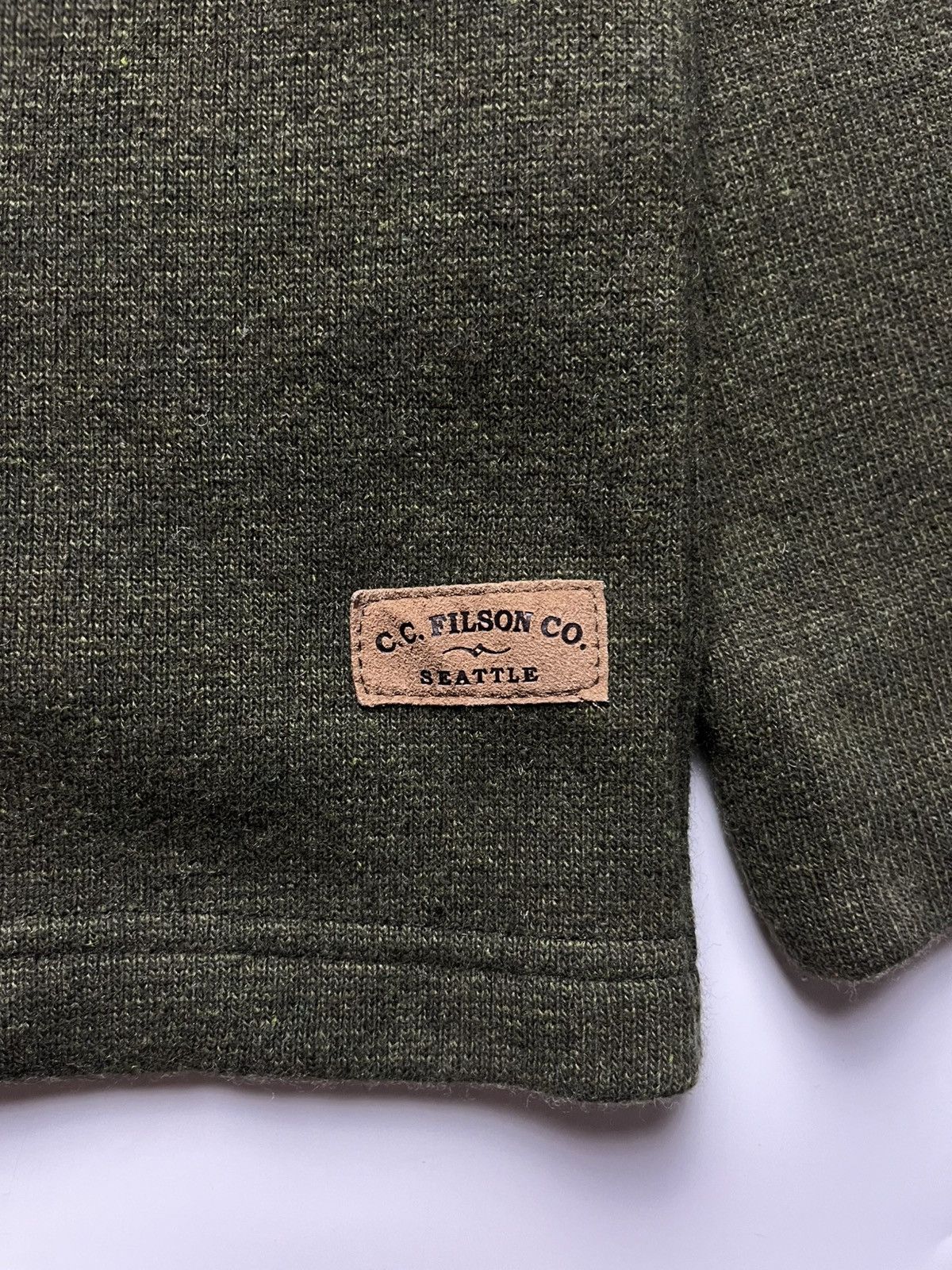 Filson Filson Quarter-Zip Pullover Jacket in Wool Size US L / EU 52-54 / 3 - 5 Thumbnail