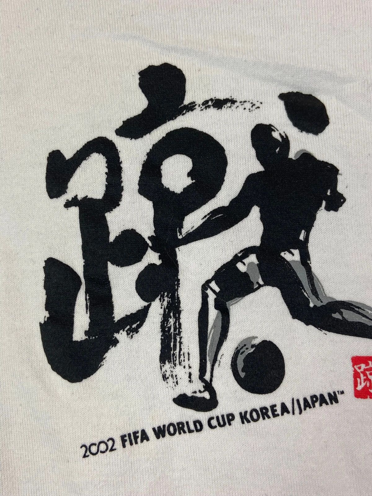 Vintage FIFA World Cup 2002 T-Shirt White Vintage Official Size US M / EU 48-50 / 2 - 3 Thumbnail