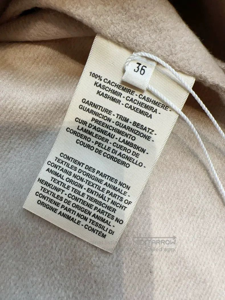 Hermes Hermes Oatmeal Cashmere Coat Size XS / US 0-2 / IT 36-38 - 5 Thumbnail