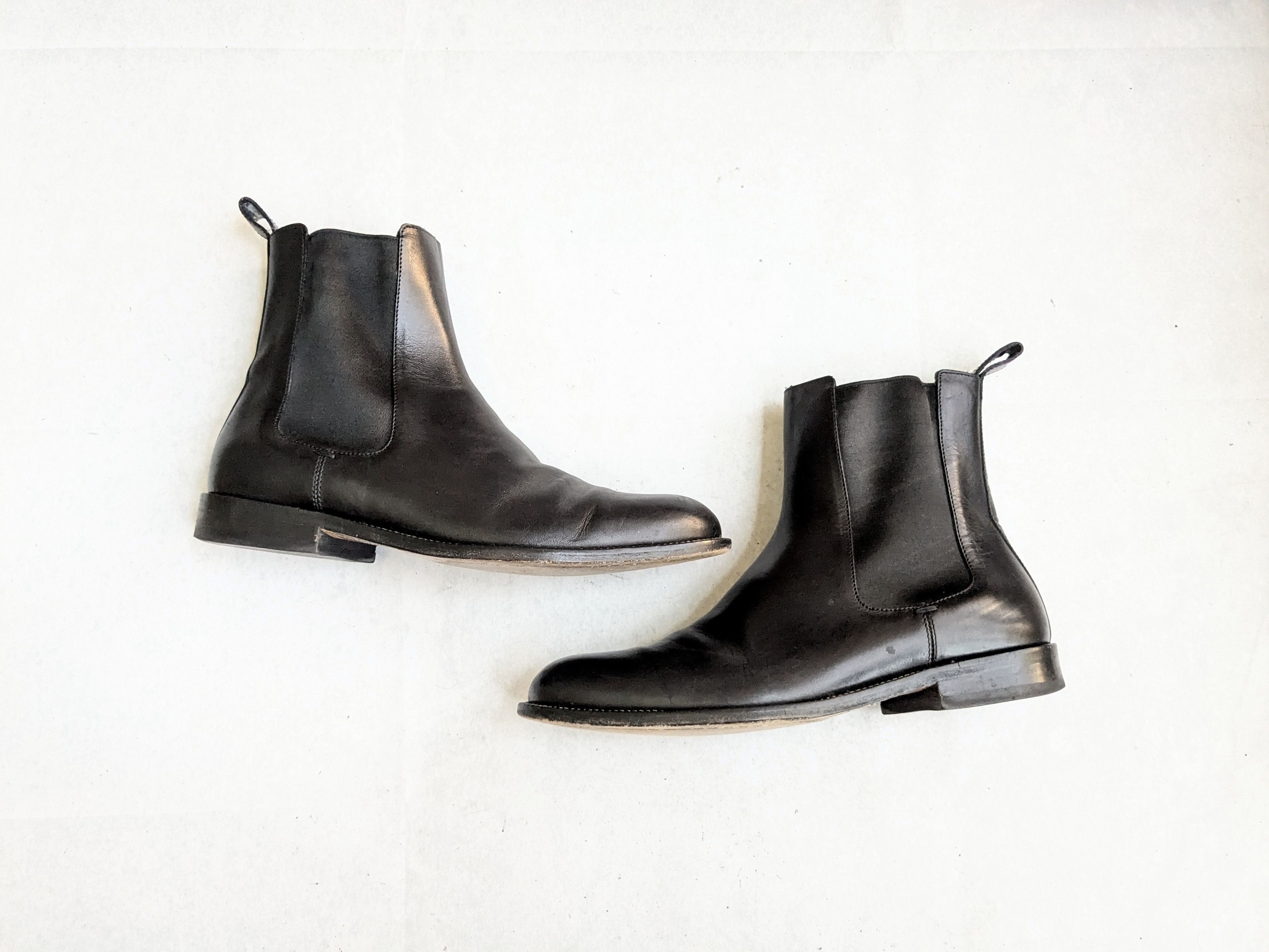 Gucci Gucci Chelsea Boots Black 9.5 Leaher Size US 9.5 / EU 42-43 - 1 Thumbnail