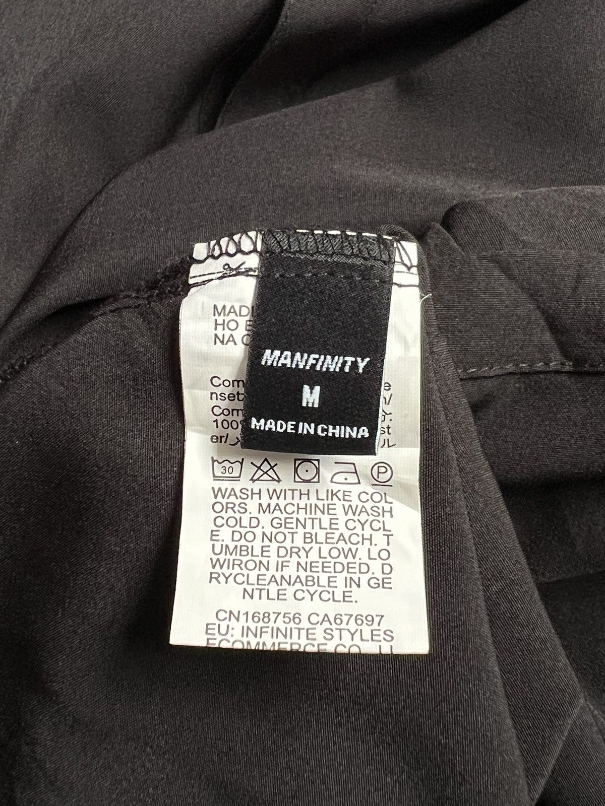 Other MANFINITY Black Shirt Size US XL / EU 56 / 4 - 11 Thumbnail