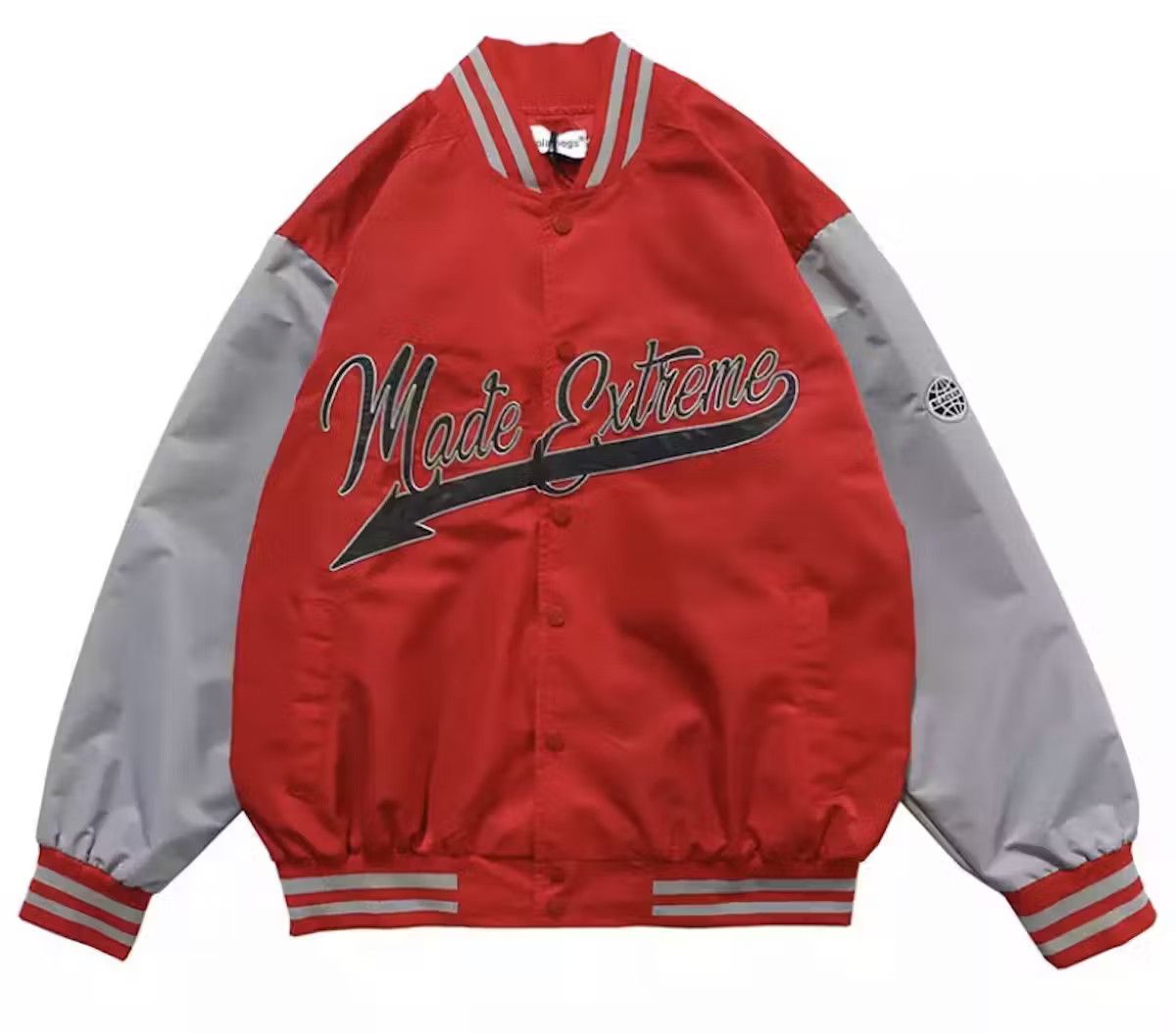 Men's Sequined Streetwear Bomber Jacket