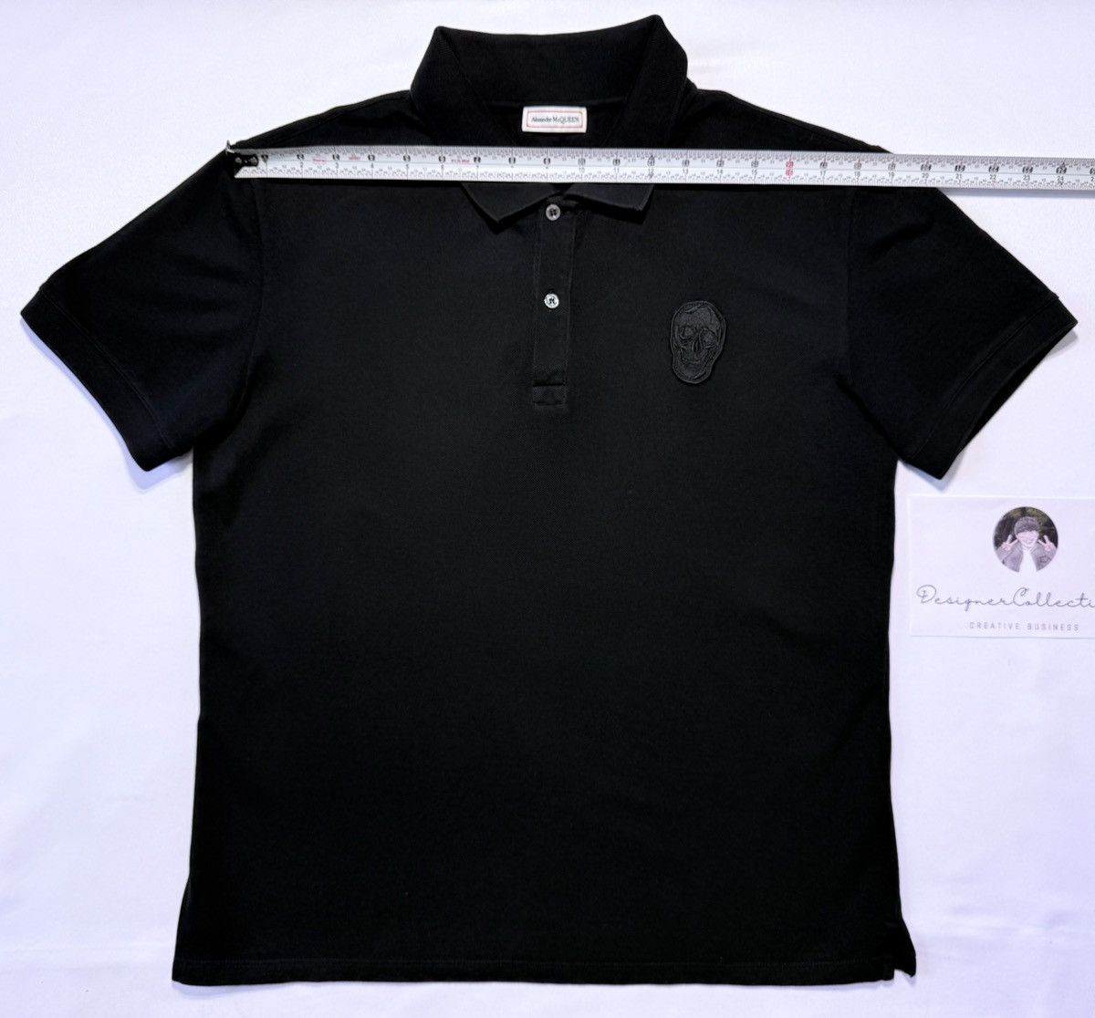 Alexander McQueen Alexander McQueen Men's Skull Polo M Size US M / EU 48-50 / 2 - 6 Thumbnail