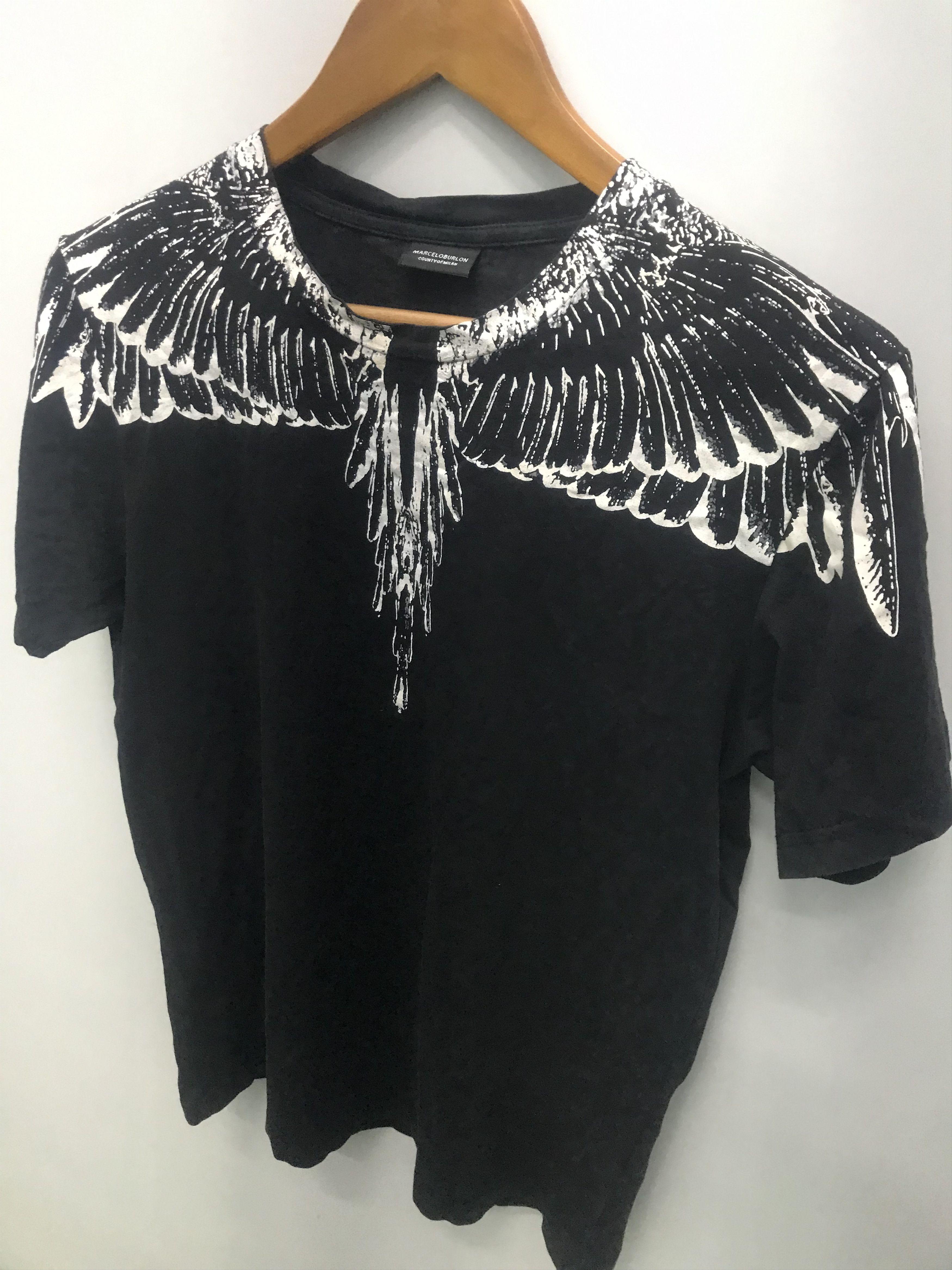 Marcelo Burlon Iconic Marcelo Burlon Wing Tshirt Size US M / EU 48-50 / 2 - 8 Thumbnail