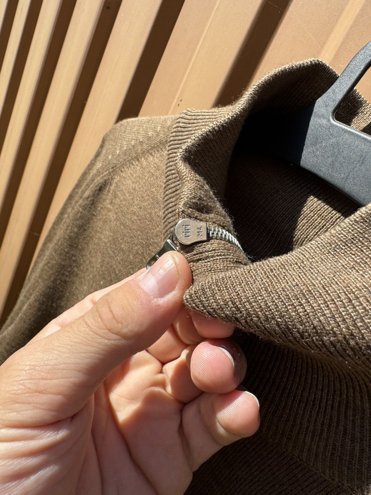 Hugo Boss Luxury Hugo Boss Virgin Wool Full Zip Sweater Made In Italy Size US S / EU 44-46 / 1 - 5 Thumbnail