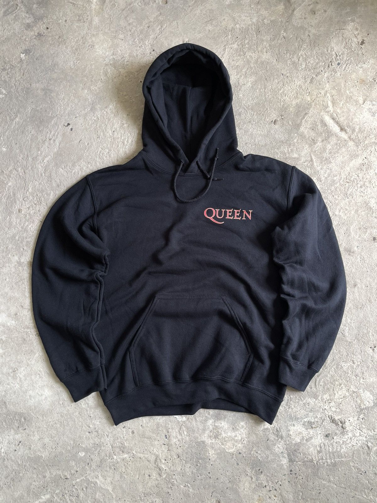 Band Tees Queen Freddie Mercury Y2k Rock Band Boxy Fleece Hoodie Size US S / EU 44-46 / 1 - 5 Thumbnail
