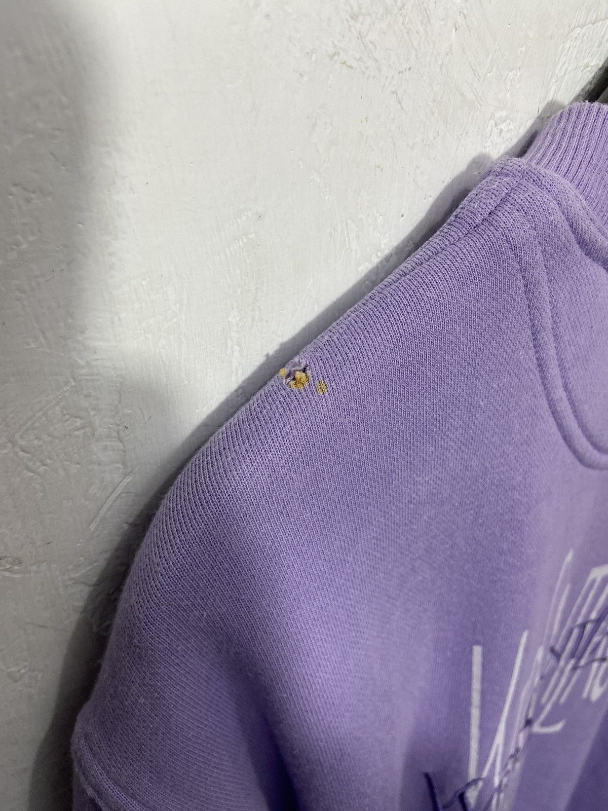 Vintage × Yves Saint Laurent YSL Logo Embroidered Speel Out Sweatshirt Size US L / EU 52-54 / 3 - 20 Thumbnail
