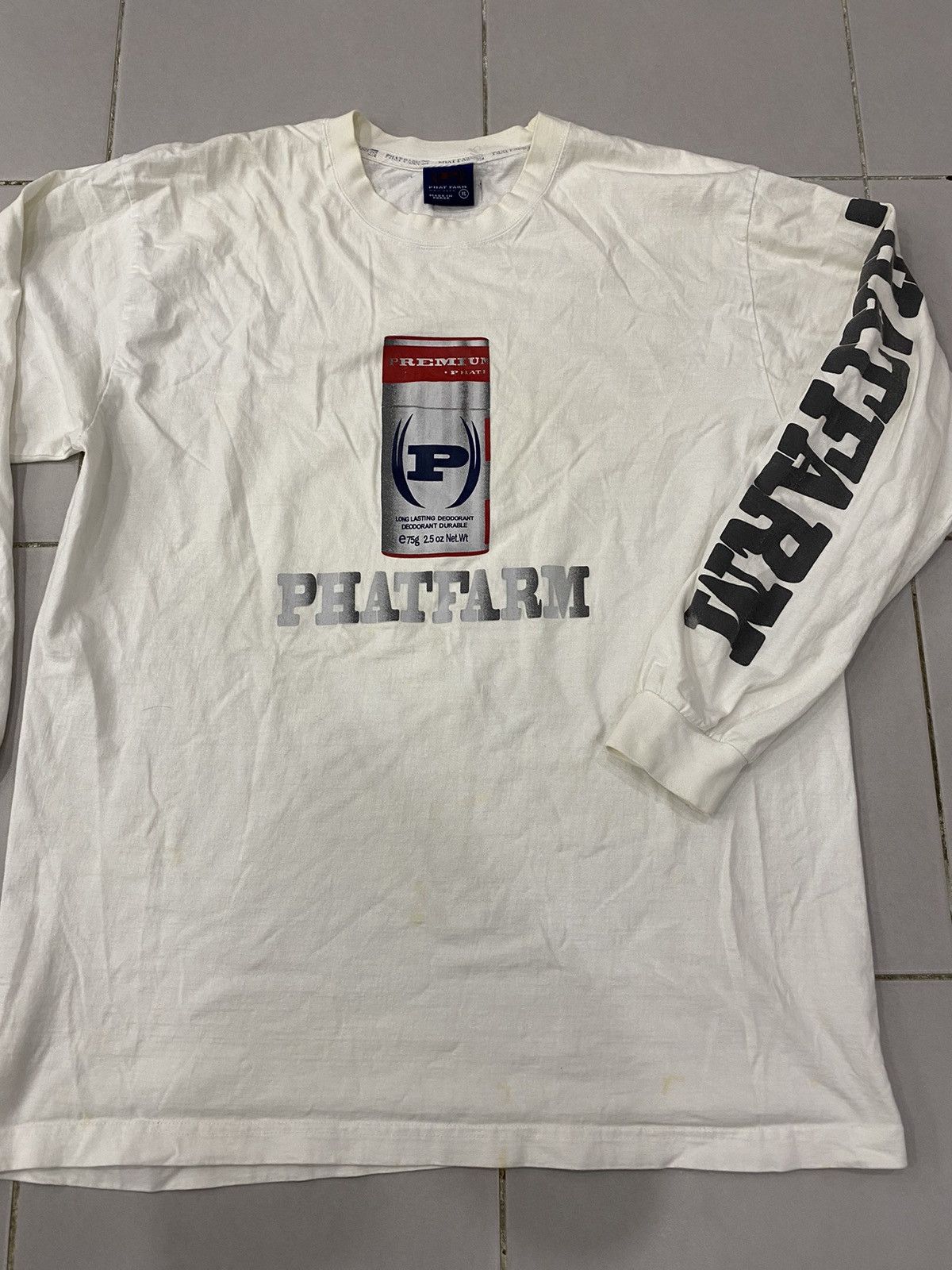 Phat Farm × Rap Tees Vtg y2k Phat Farm graphic longsleeve shirt Size US XL / EU 56 / 4 - 3 Thumbnail