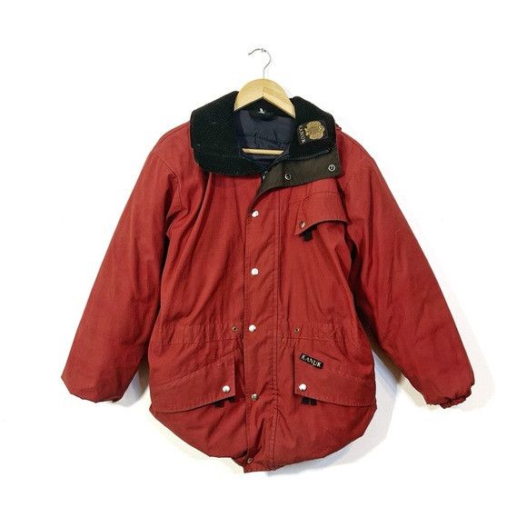 image of Kanuk | Red Parka Jacket, Women's (Size Small)