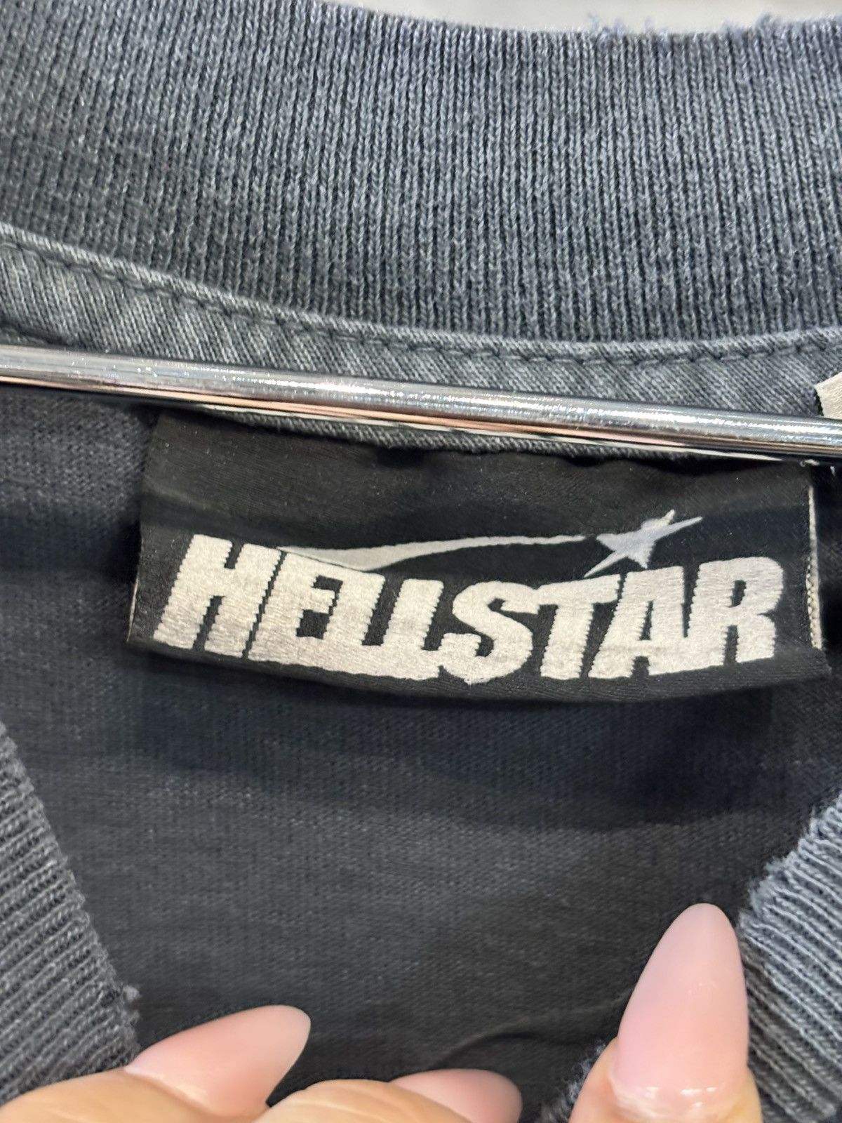 HELLSTAR HELLSTAR CROCHET JESUS T-SHIRT GREEN SIZE S Size US S / EU 44-46 / 1 - 4 Thumbnail