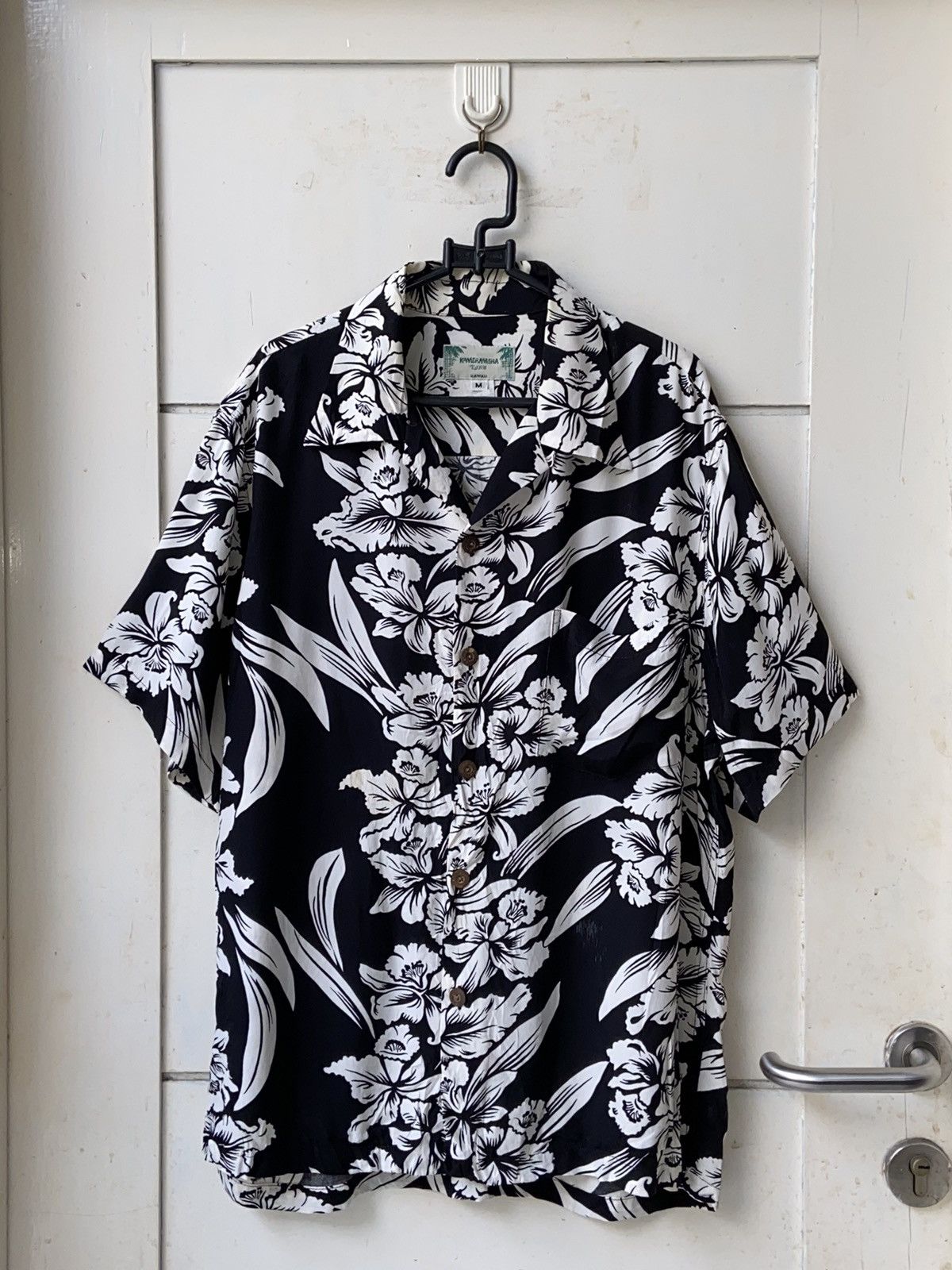 KAMEHAMEHA Black Patterned Shirts