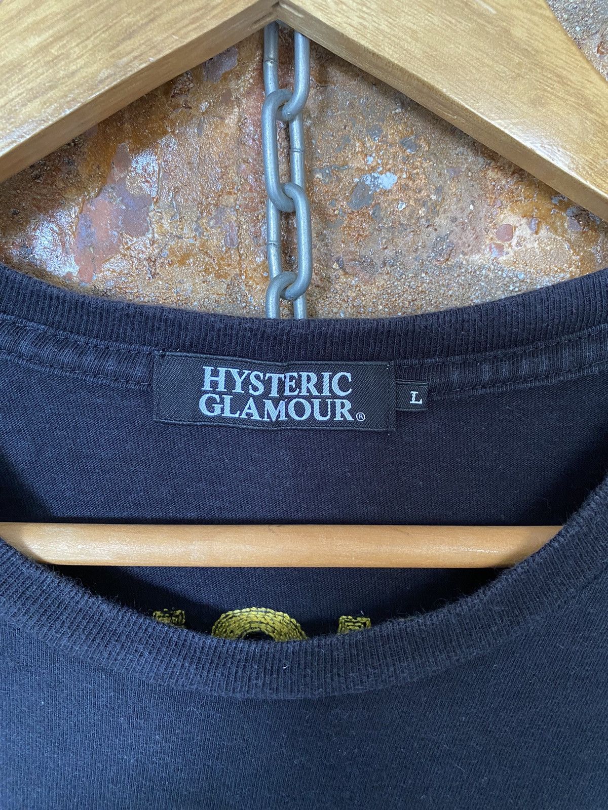 Hysteric Glamour Hysteric High Voltage Chain stitch embroidered logo Size US L / EU 52-54 / 3 - 9 Thumbnail