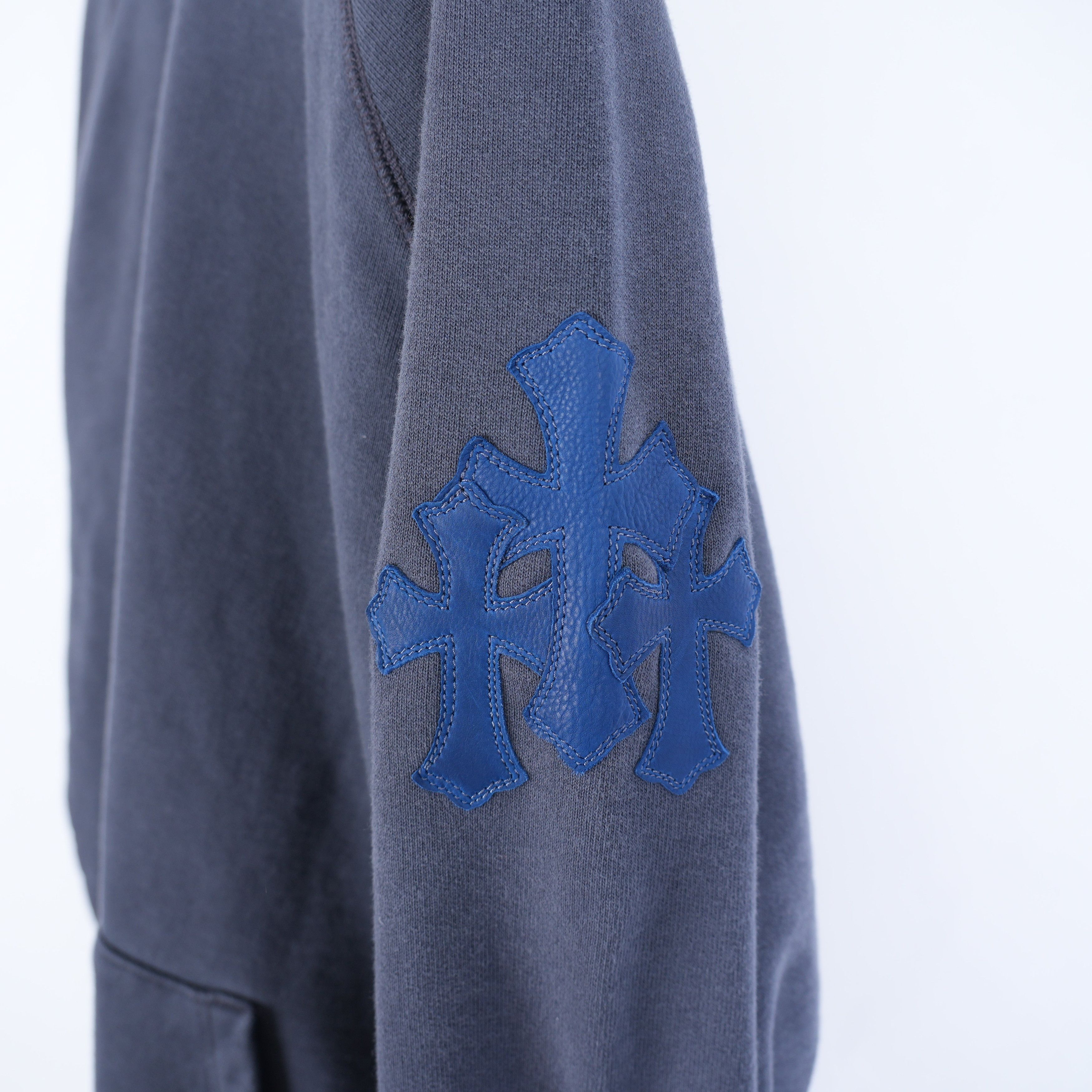 Chrome Hearts CHROME HEARTS BLUE PAPER JAM HOODIE XXL Size US XXL / EU 58 / 5 - 3 Thumbnail