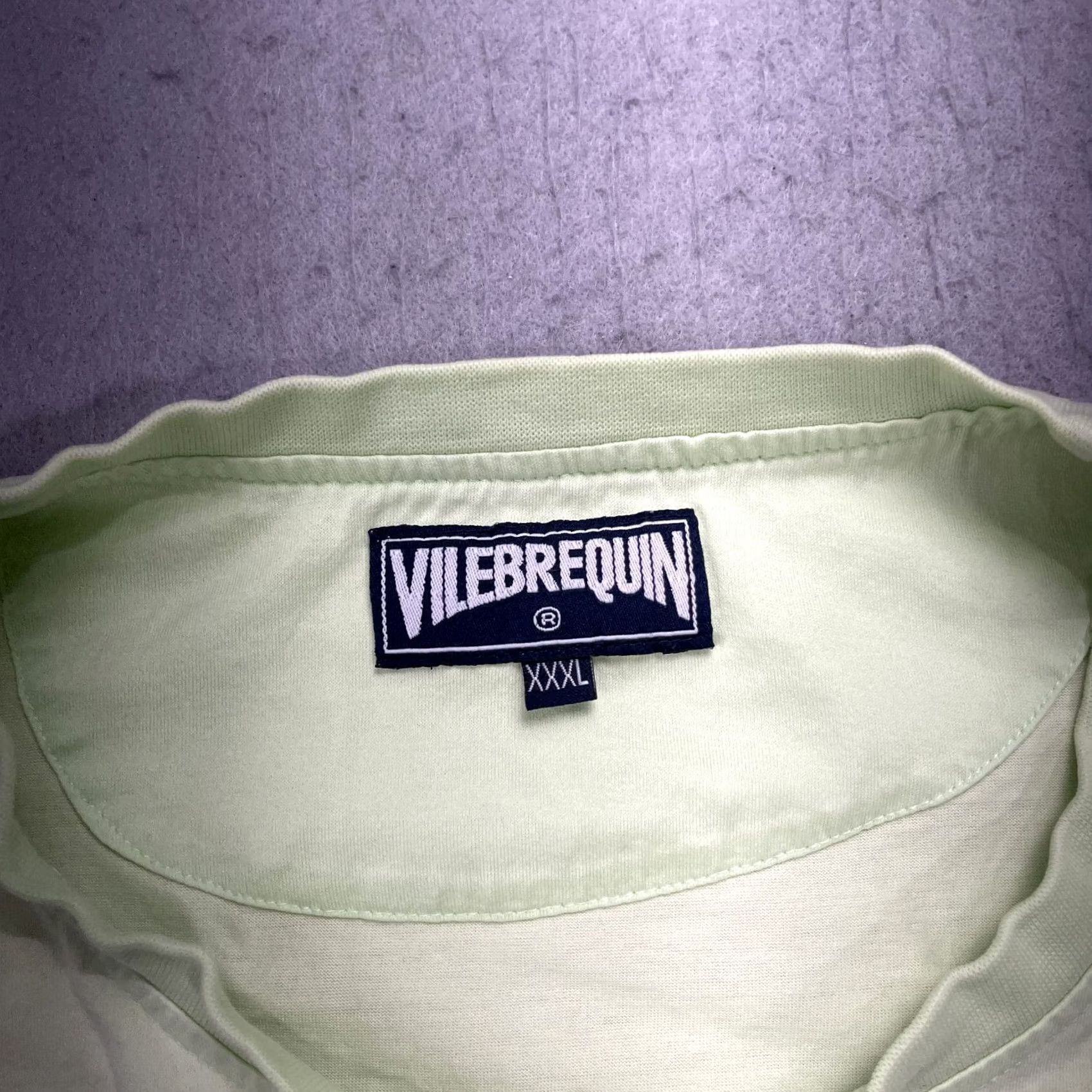 Vilebrequin Vilebrequin Shirt Mens 3XL Green 100% Mercerized Cotton Pocket Tee Casual Size US XXL / EU 58 / 5 - 4 Thumbnail