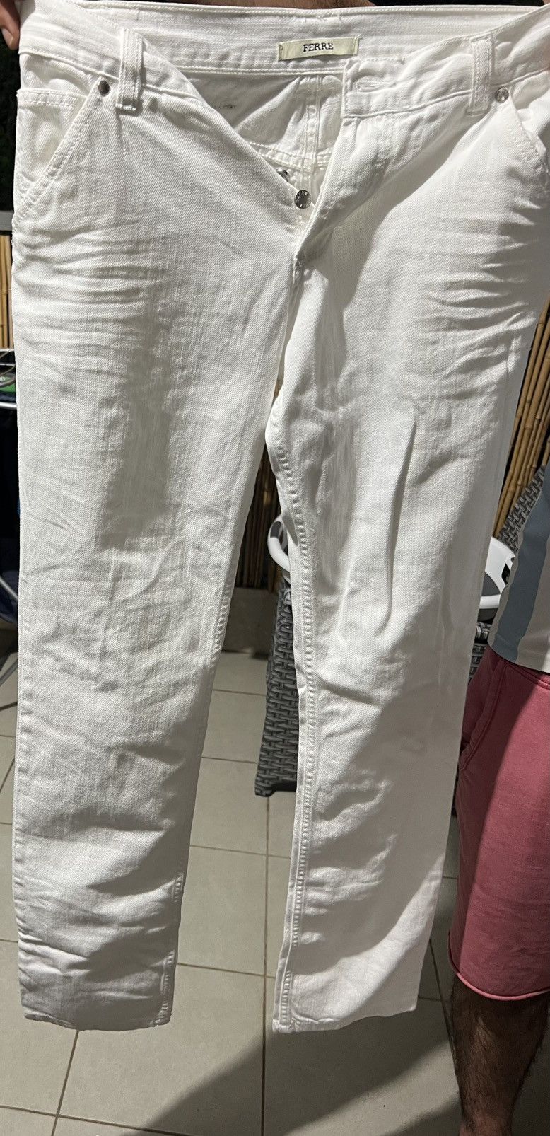 Gianfranco Ferre White jeans Size US 29 - 1 Thumbnail