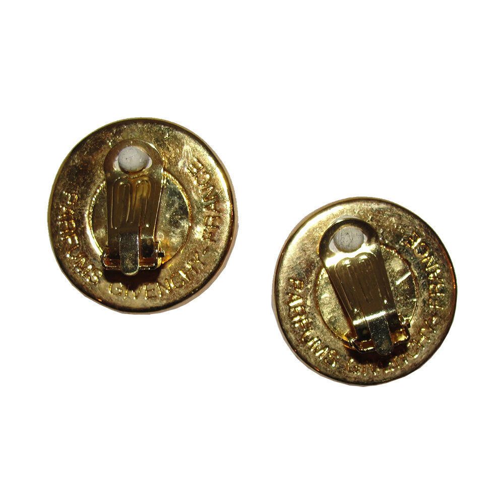 Givenchy Givenchy 3D Abstract Monogram Dome Earrings Size ONE SIZE - 4 Thumbnail