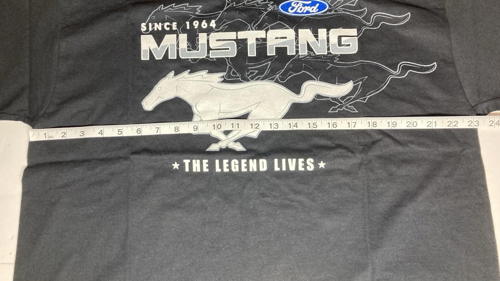 Ford NEW Men’s XL Official Ford Mustang The Legend Lives T-shirt Size US XL / EU 56 / 4 - 3 Thumbnail