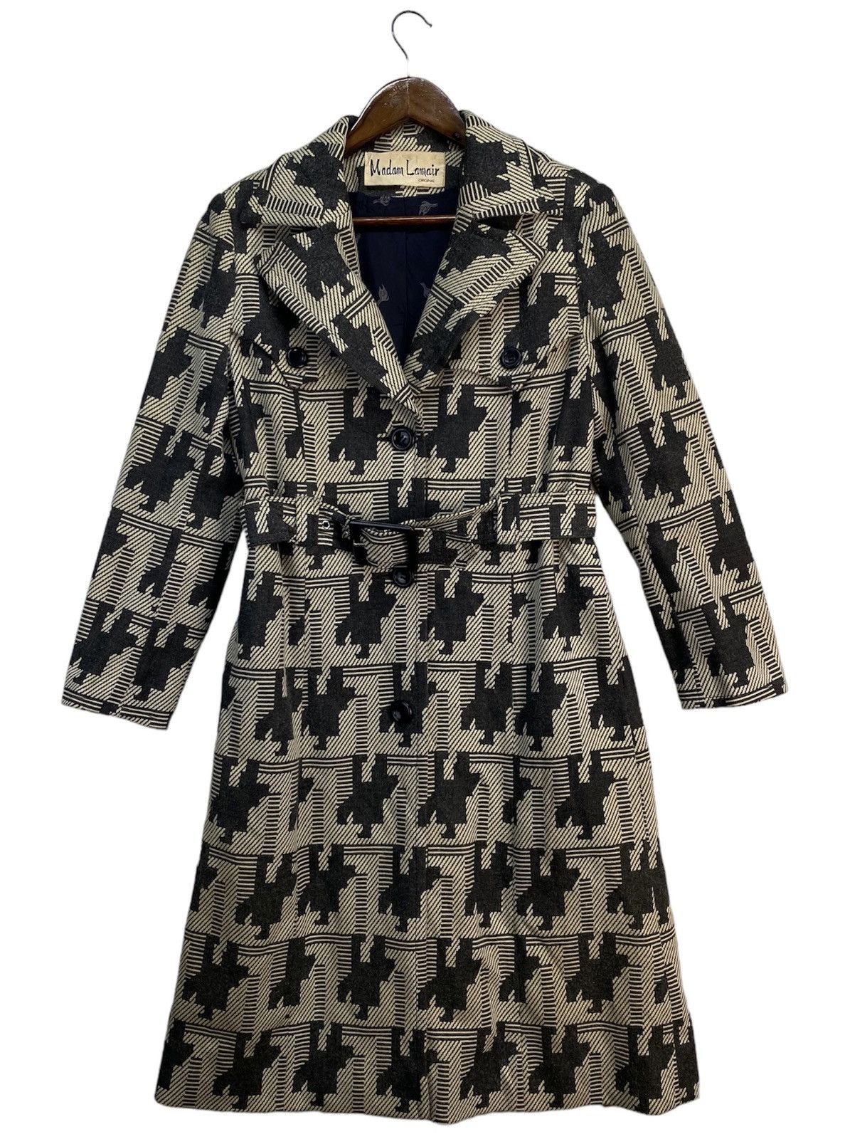 MR & MRS ITALY Madam Lamair Wool Trench Coat Size S / US 4 / IT 40 - 1 Thumbnail