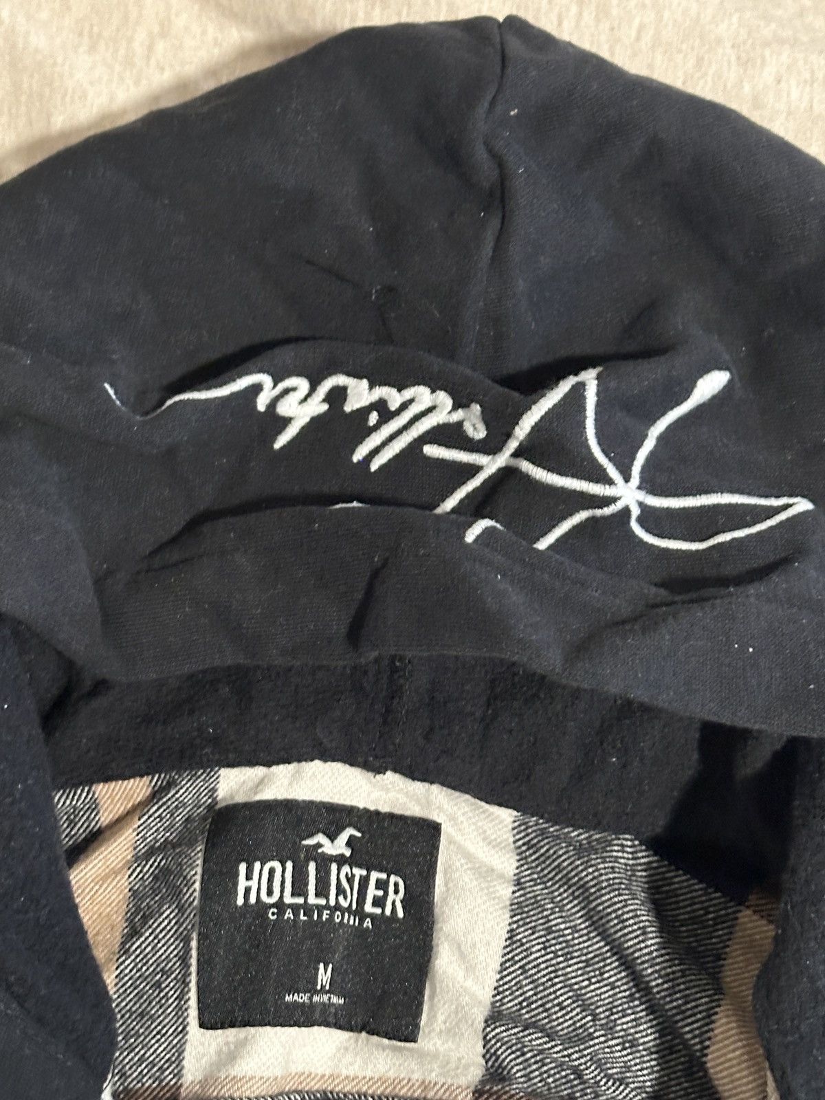 Hollister Hollister warm black and grey flannel Size US M / EU 48-50 / 2 - 4 Thumbnail