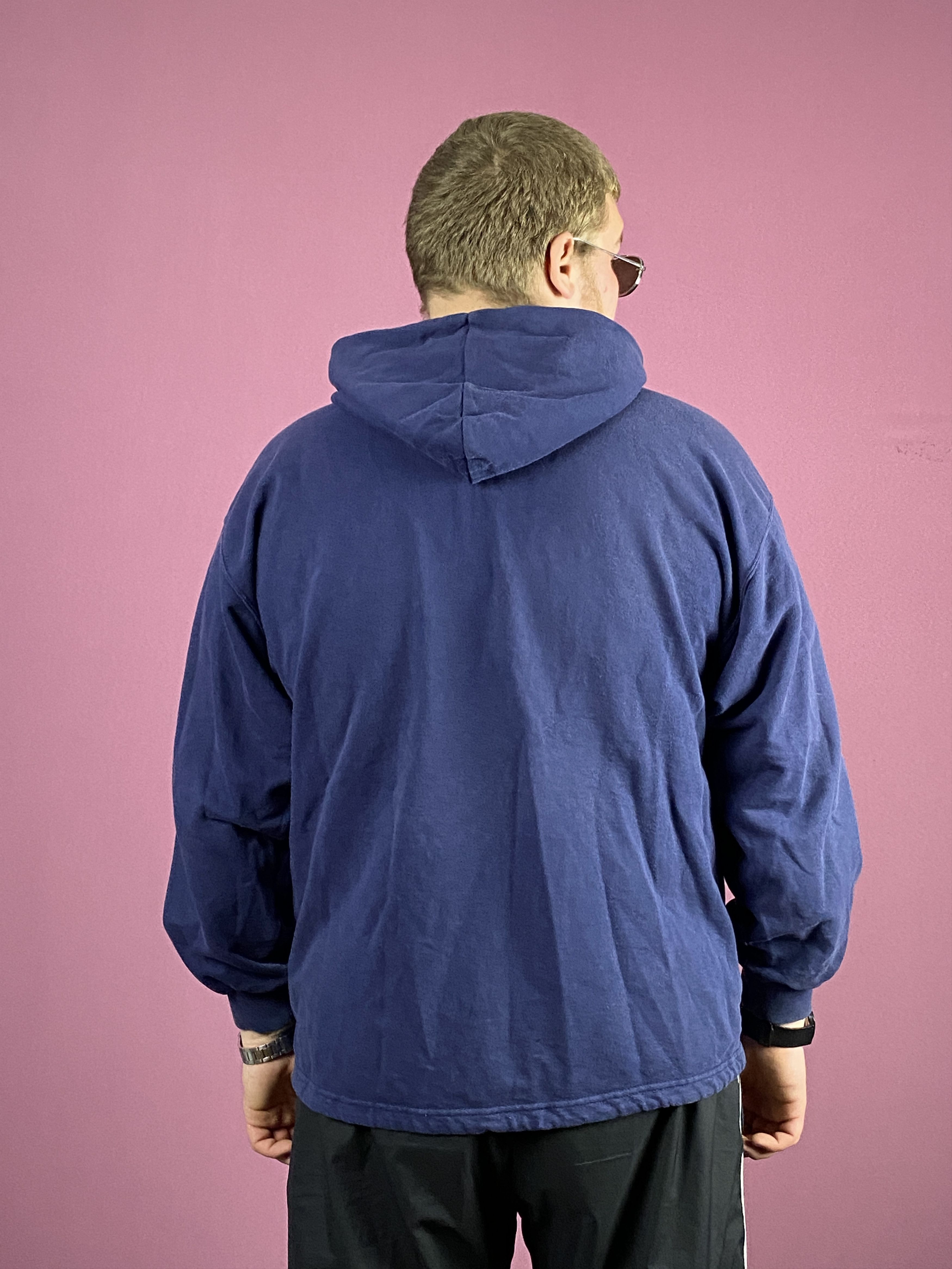 Nike × Vintage 90s Nike Vintage Men's Zip Hoodie - XL Size US XL / EU 56 / 4 - 3 Thumbnail