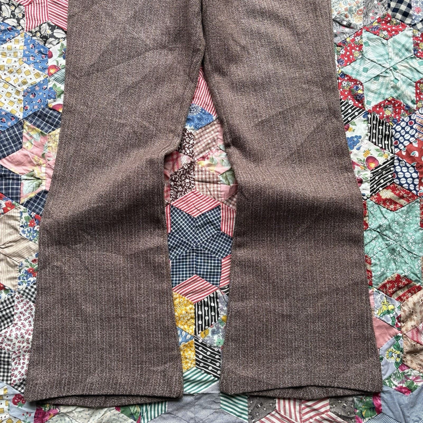 Vintage Vintage 1970s Flared Trousers 32 X 32 Size US 32 / EU 48 - 4 Thumbnail