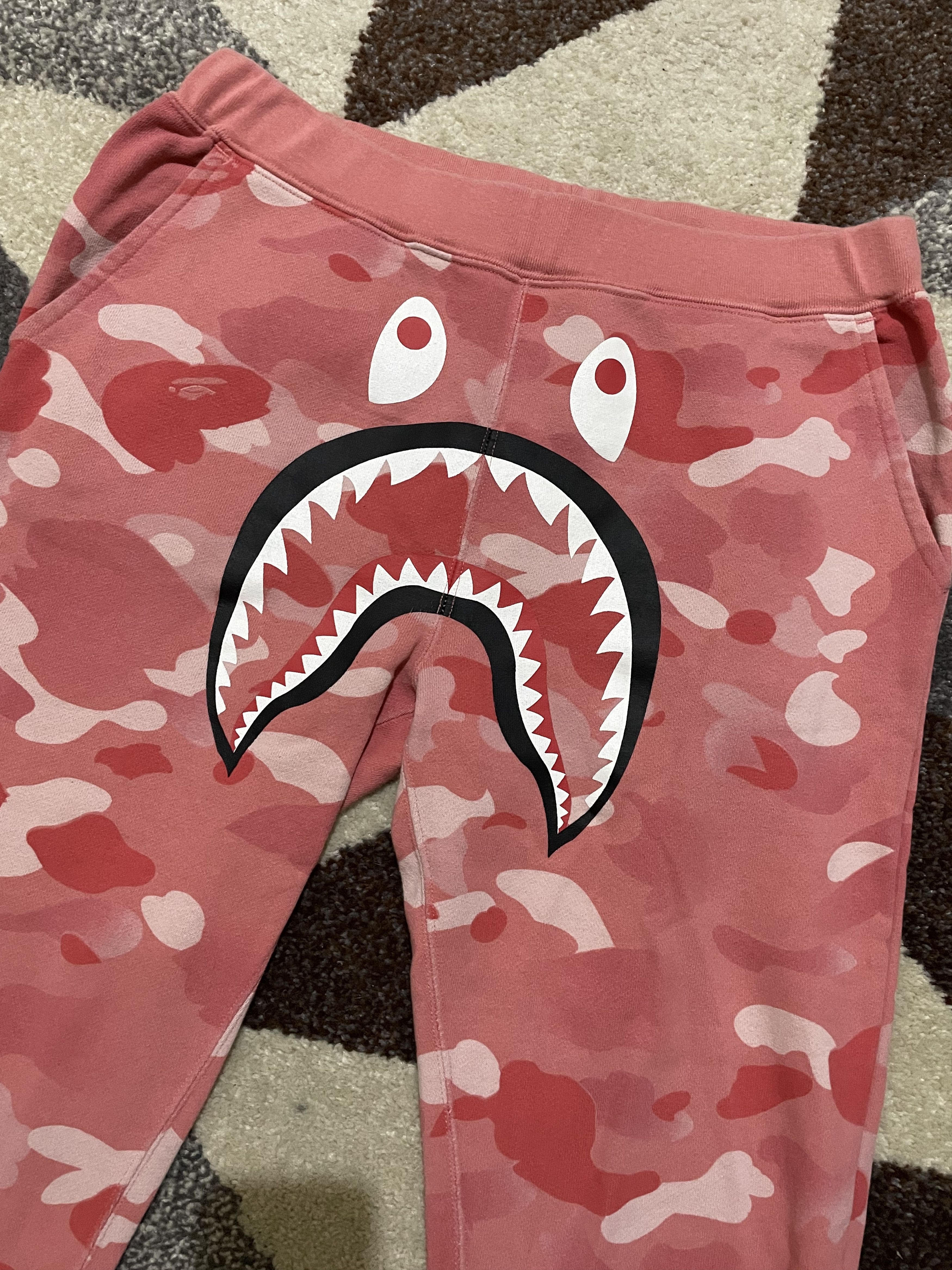 Other Bape Gradation Camo Shark Slim Sweat Pants Size 29" - 3 Thumbnail