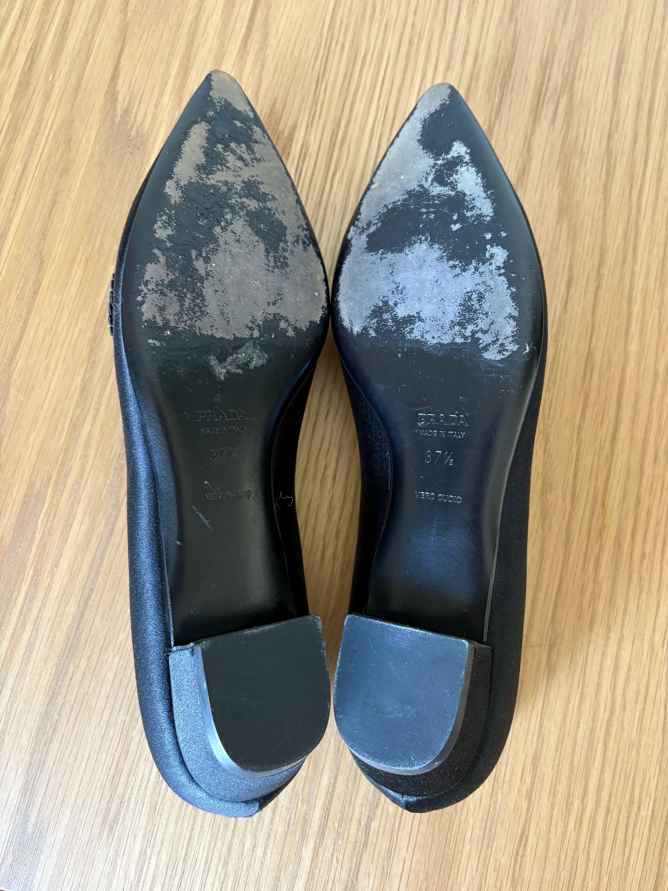 Prada Prada satin fabric ballerinas Size US 7.5 / IT 37.5 - 5 Thumbnail