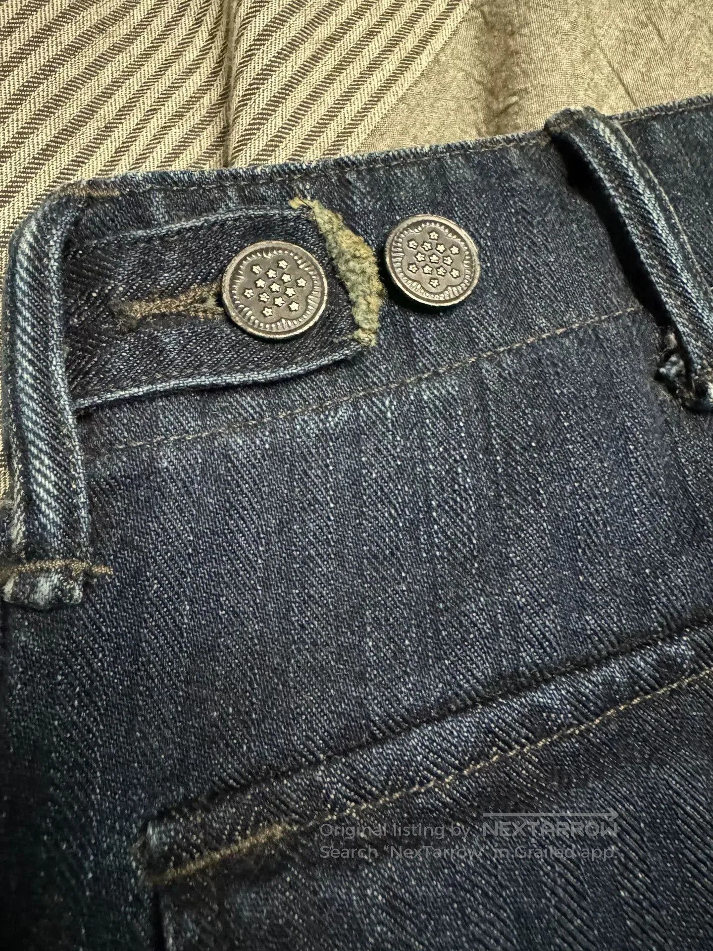 RRL Ralph Lauren vintage blue-dyed work pants from RRL. Size US 32 / EU 48 - 7 Thumbnail