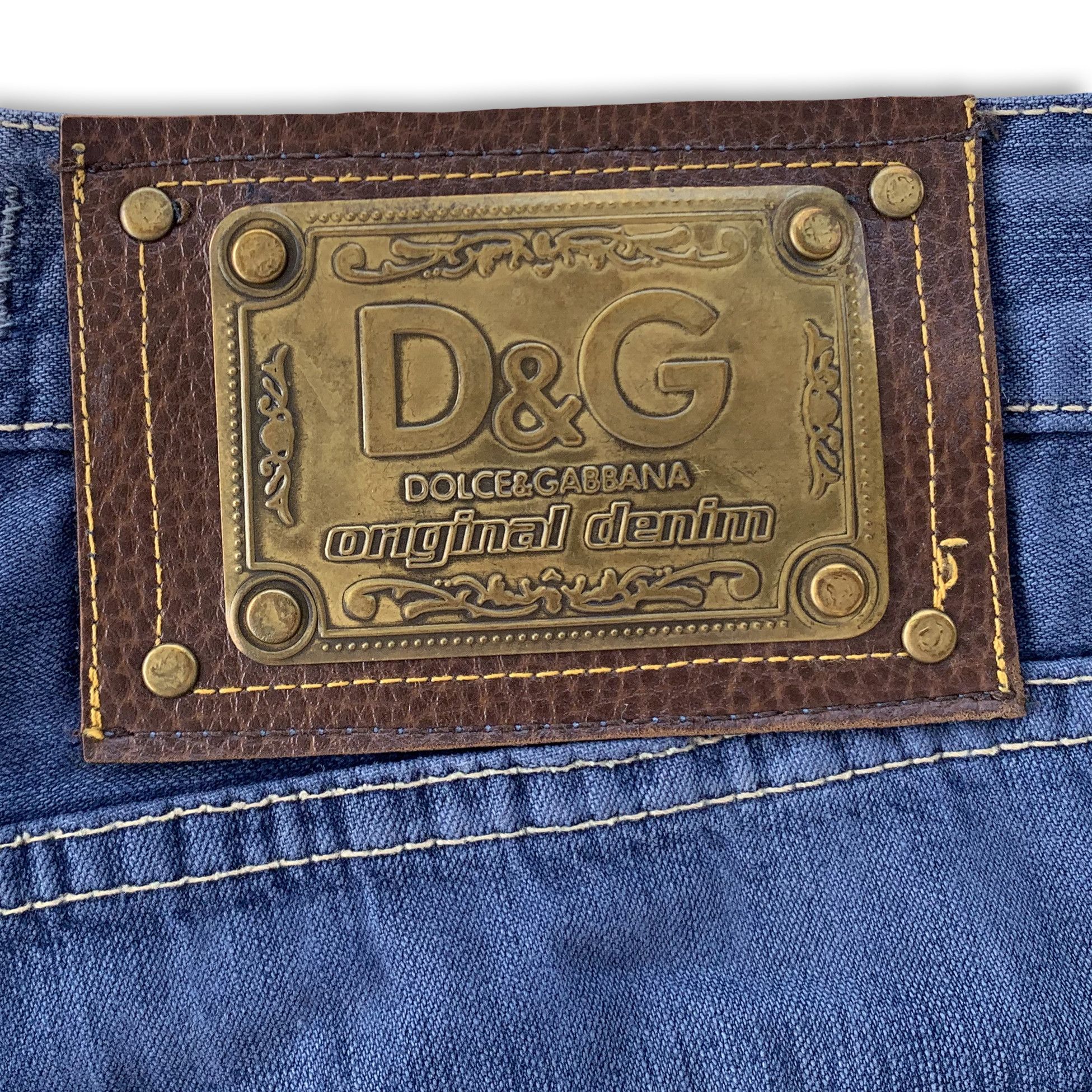 Dolce & Gabbana Vintage Y2K 90s DOLCE & GABBANA Jeans Pants Denim Bootcut Size US 36 / EU 52 - 6 Thumbnail