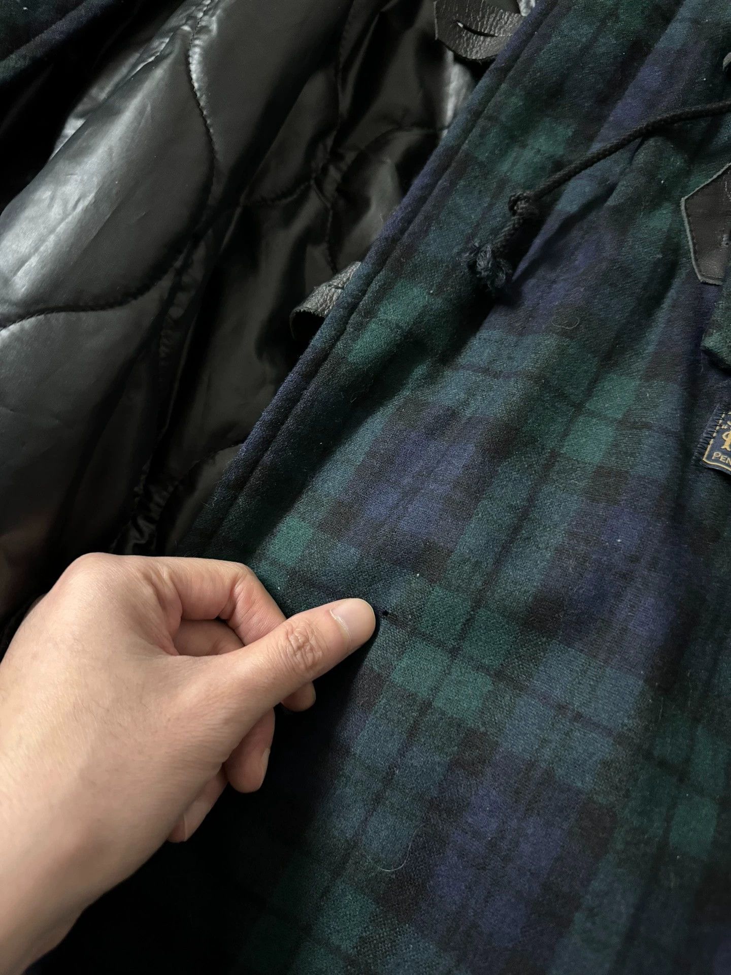 Undercover Undercover Teal Wool Down XL 3-Way Removable Liner Leather Size US XL / EU 56 / 4 - 9 Thumbnail
