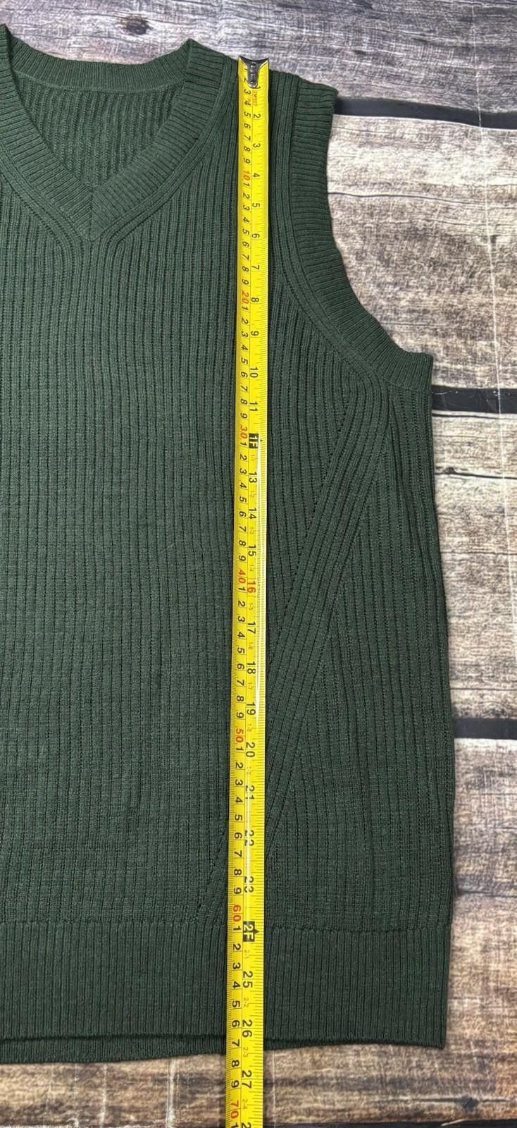 The Unbranded Brand Sweater Vest Womens Medium Merino Wool Blend V-Neck Pullover Size M / US 6-8 / IT 42-44 - 8 Thumbnail
